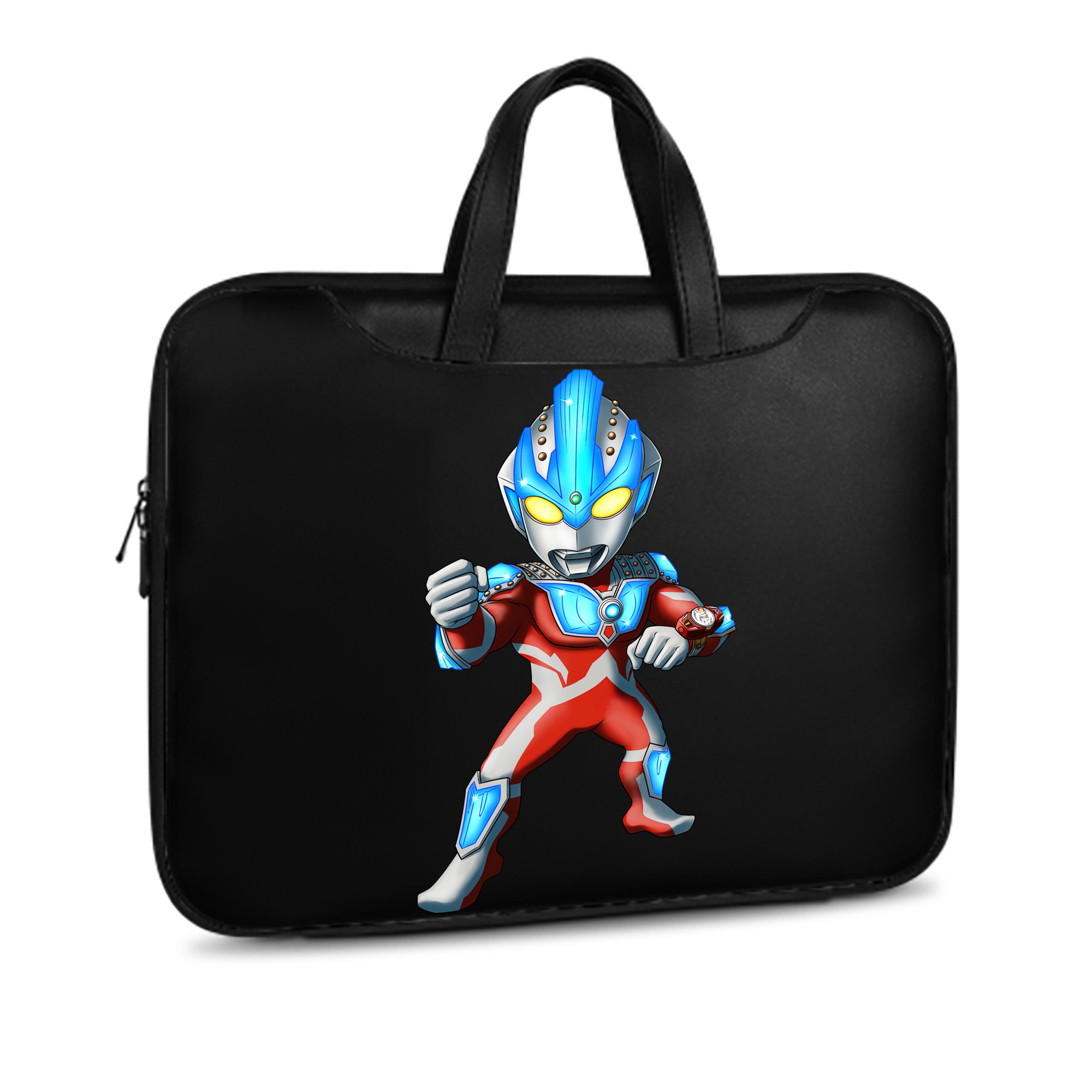 （画像用） ウルトラマン Ultraman レザーラップトップバッグ　ノートパソコンケース