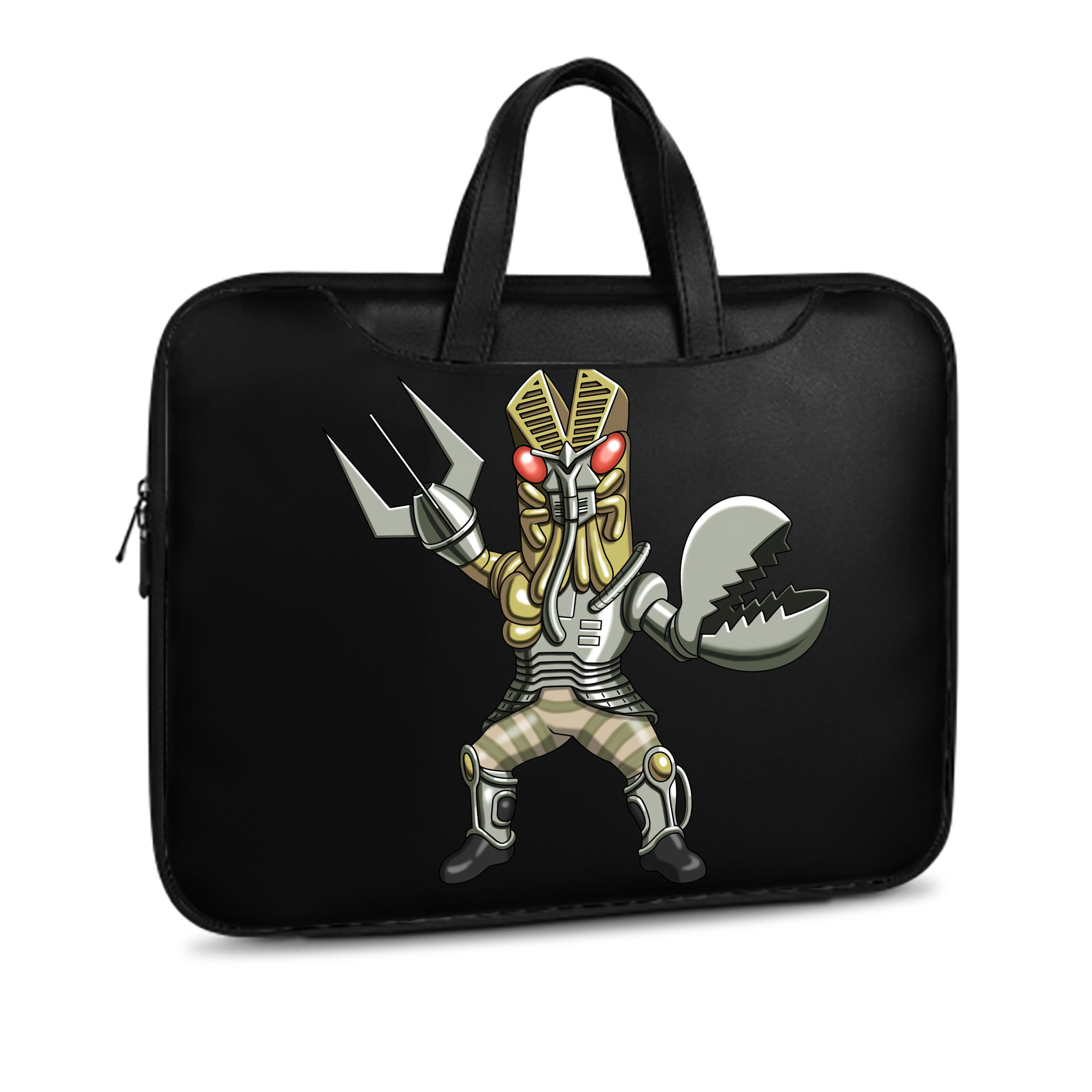 （画像用） ウルトラマン Ultraman レザーラップトップバッグ　ノートパソコンケース