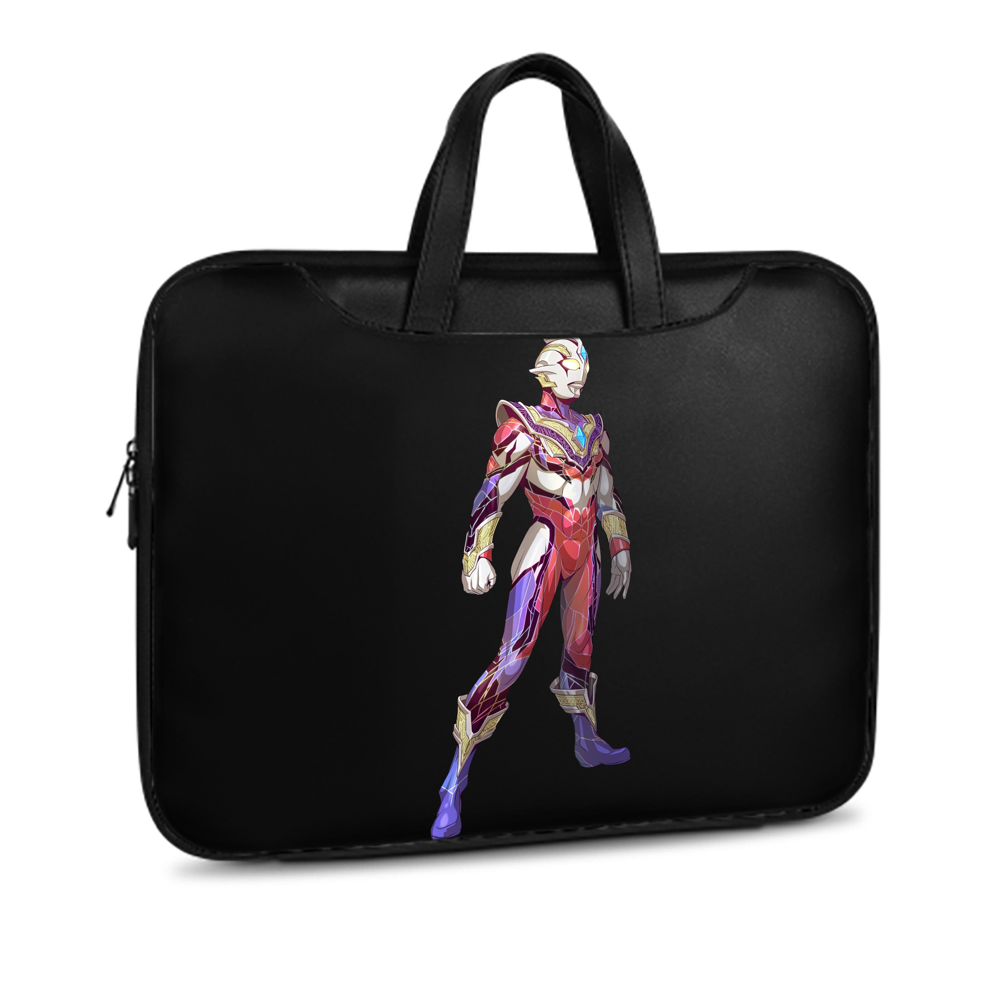（画像用） ウルトラマン Ultraman レザーラップトップバッグ　ノートパソコンケース