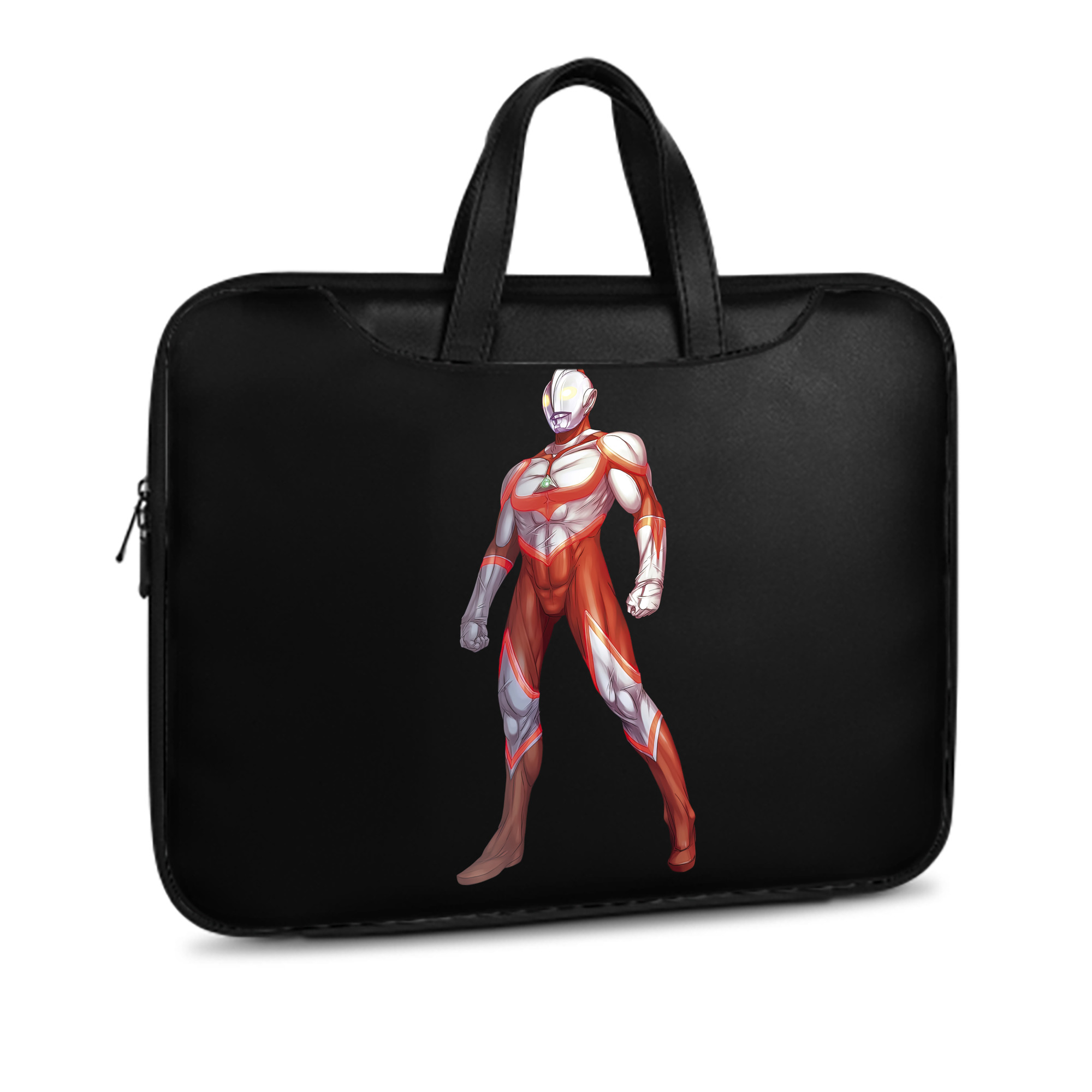 （画像用） ウルトラマン Ultraman レザーラップトップバッグ　ノートパソコンケース
