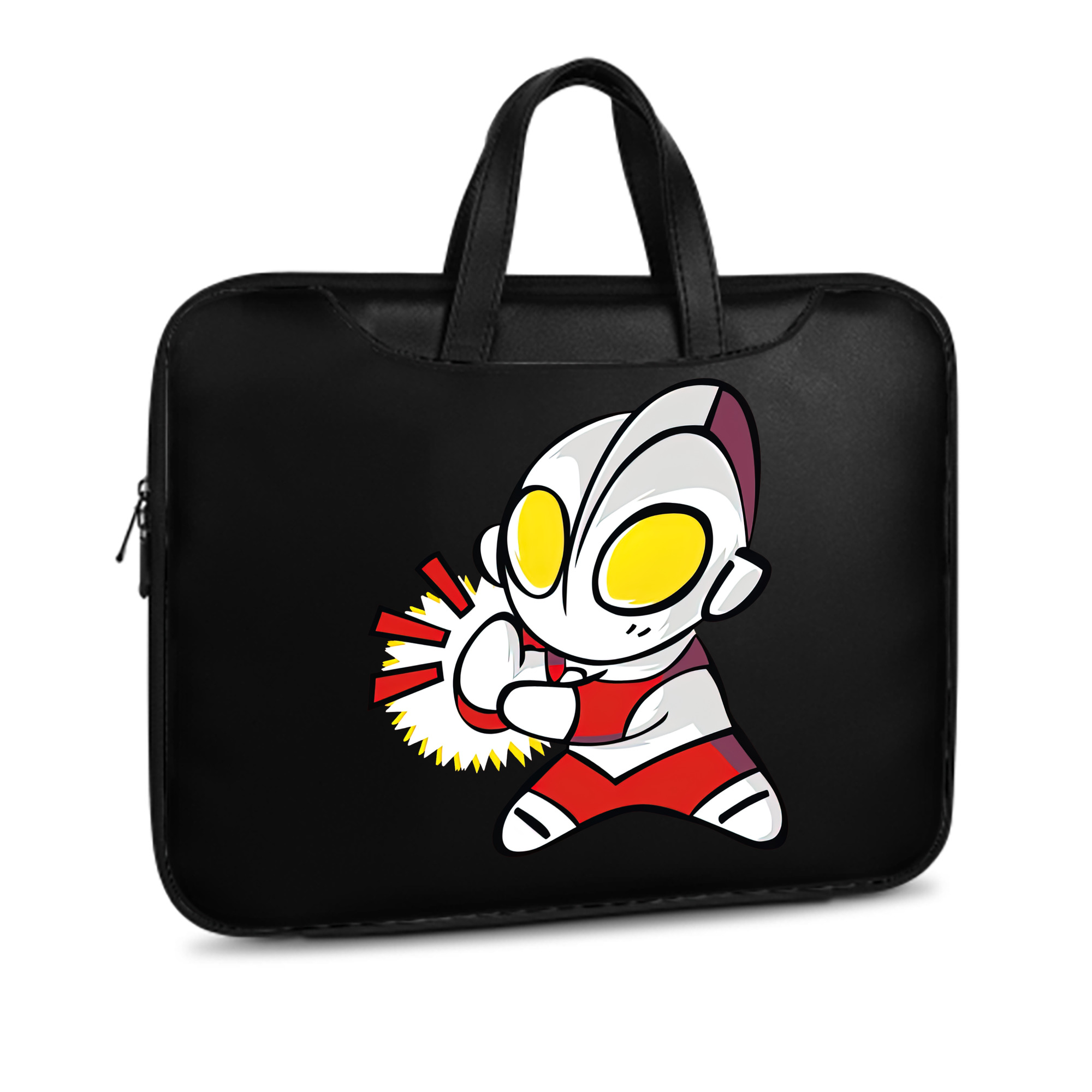 （画像用） ウルトラマン Ultraman レザーラップトップバッグ　ノートパソコンケース