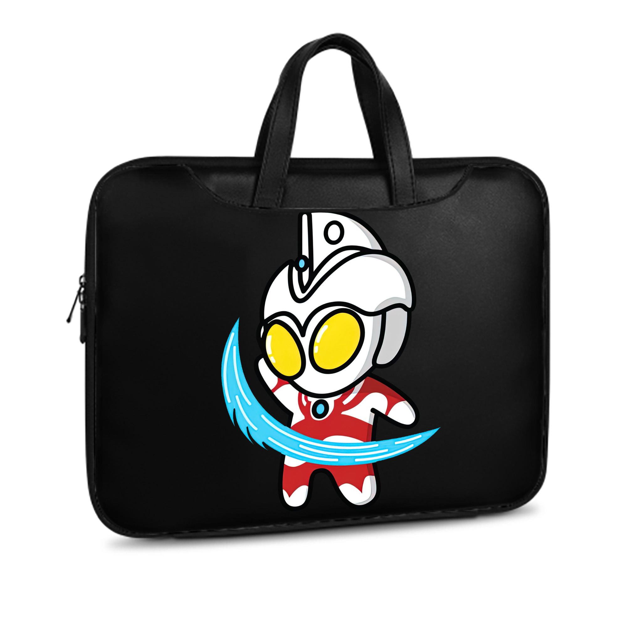 （画像用） ウルトラマン Ultraman レザーラップトップバッグ　ノートパソコンケース
