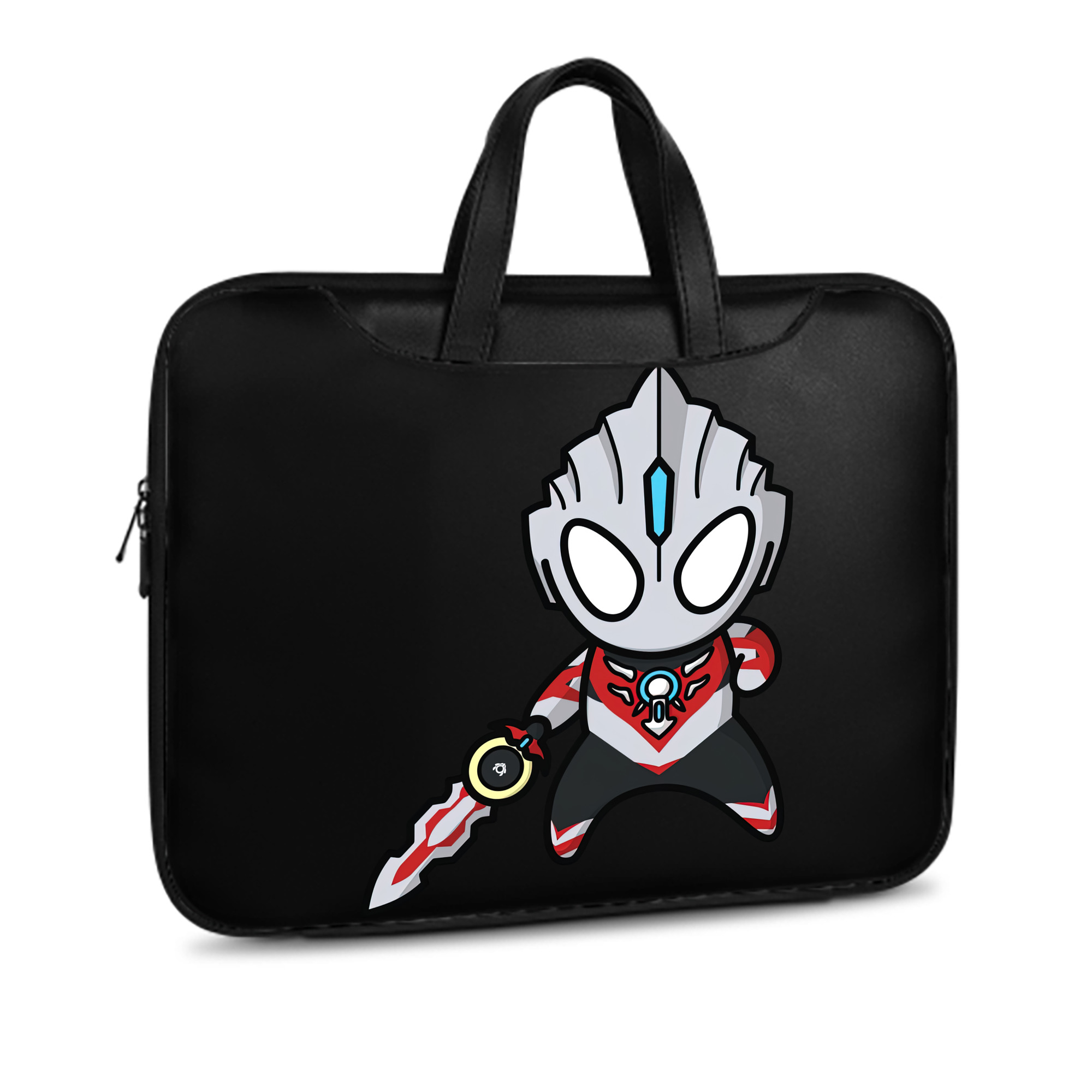 （画像用） ウルトラマン Ultraman レザーラップトップバッグ　ノートパソコンケース