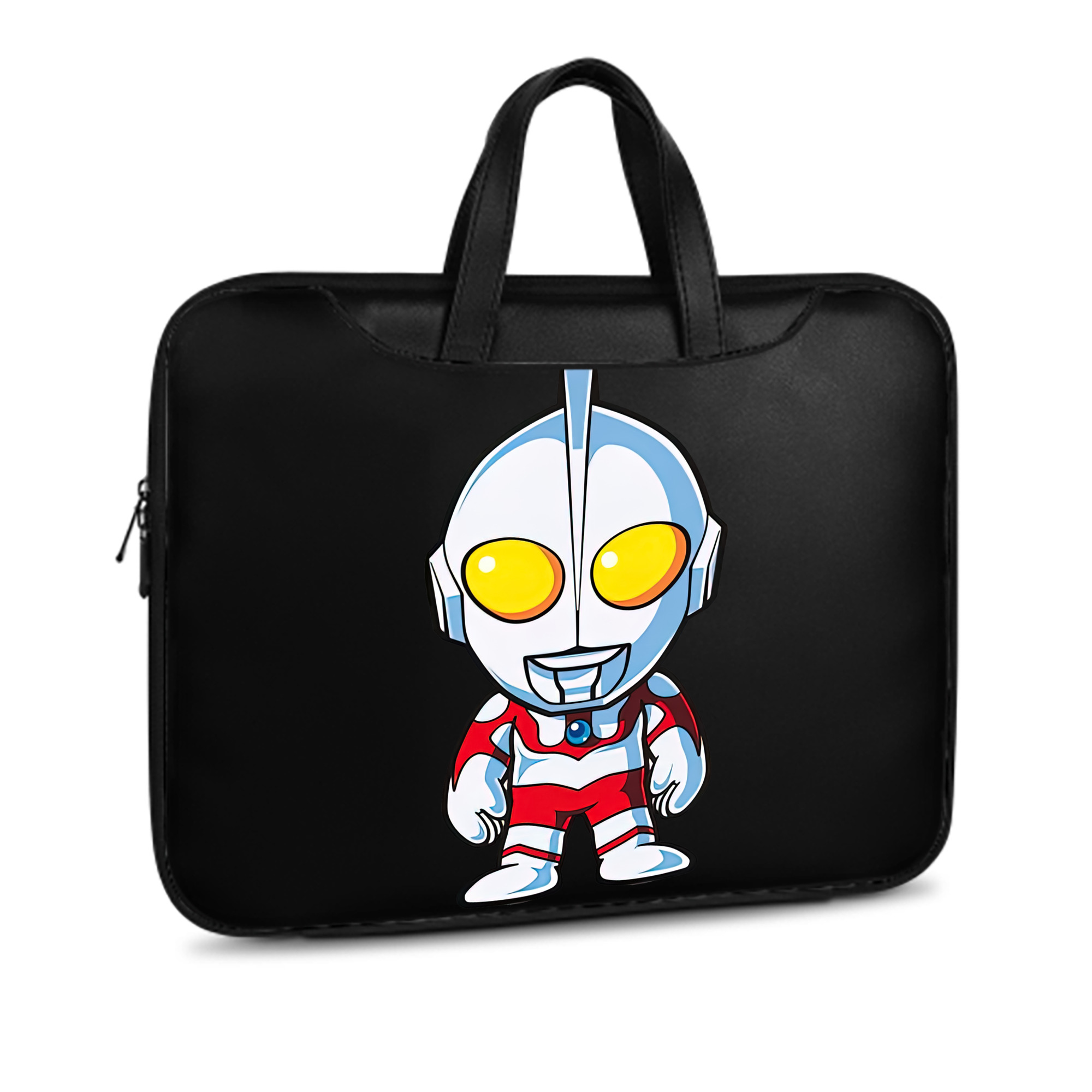 （画像用） ウルトラマン Ultraman レザーラップトップバッグ　ノートパソコンケース