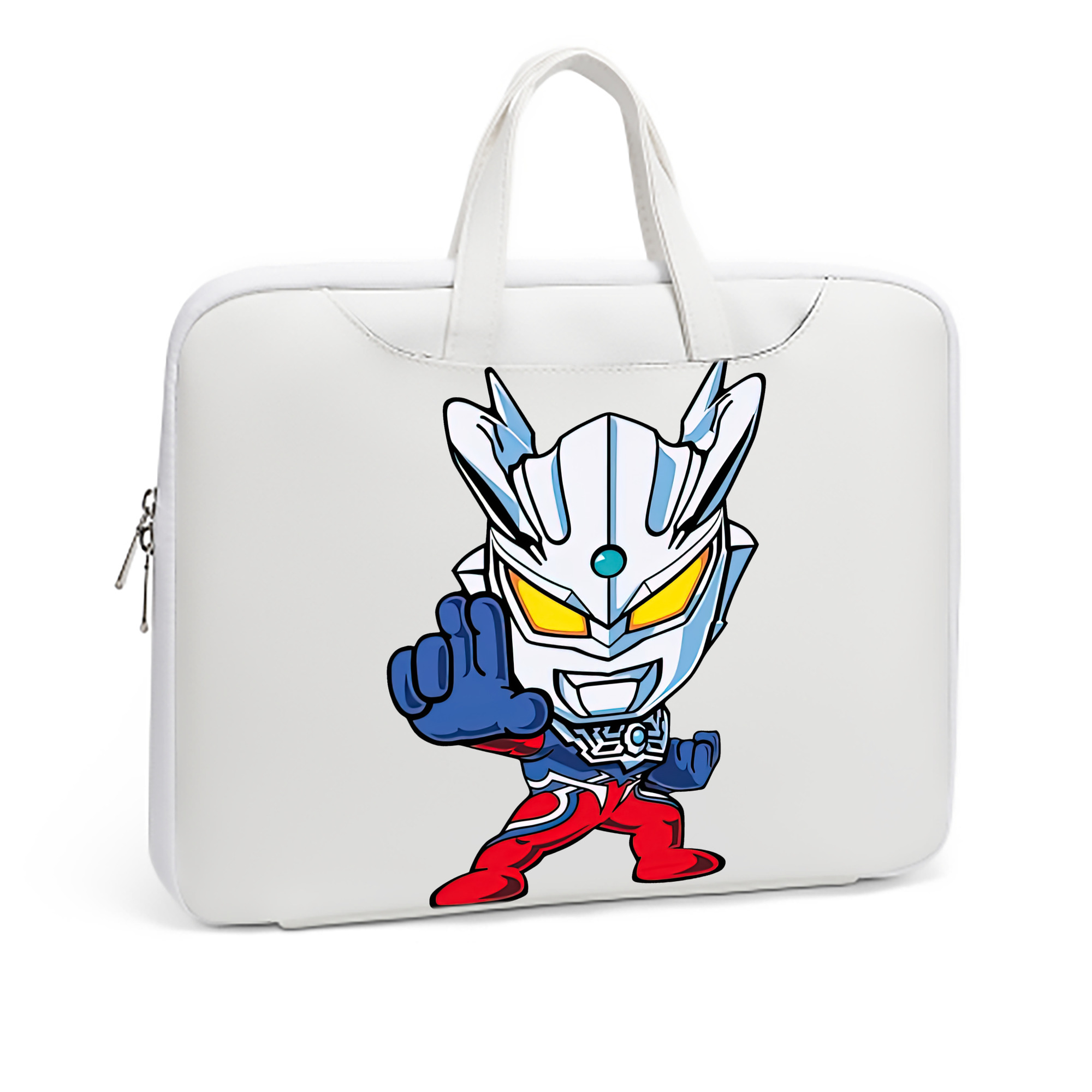 （画像用） ウルトラマン Ultraman レザーラップトップバッグ　ノートパソコンケース
