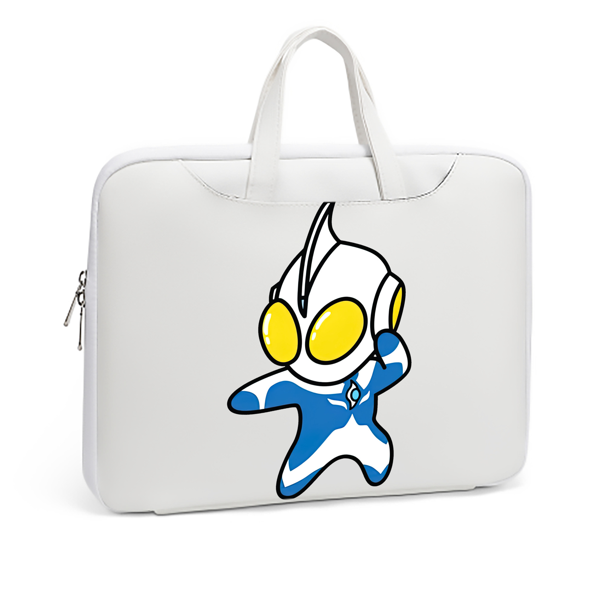 （画像用） ウルトラマン Ultraman レザーラップトップバッグ　ノートパソコンケース