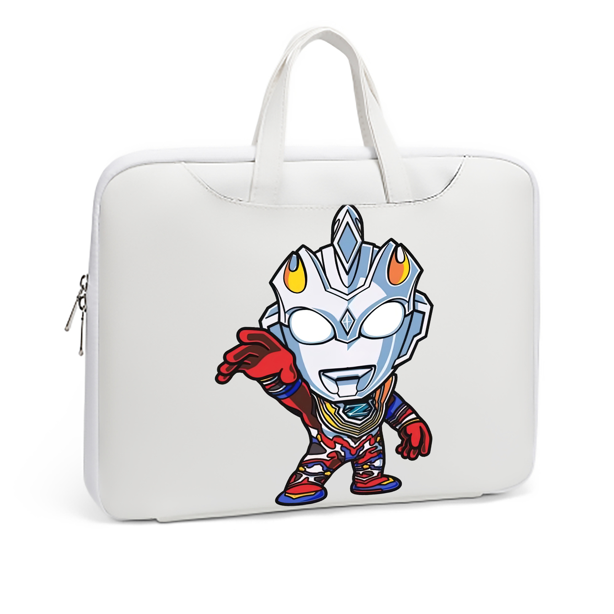 （画像用） ウルトラマン Ultraman レザーラップトップバッグ　ノートパソコンケース