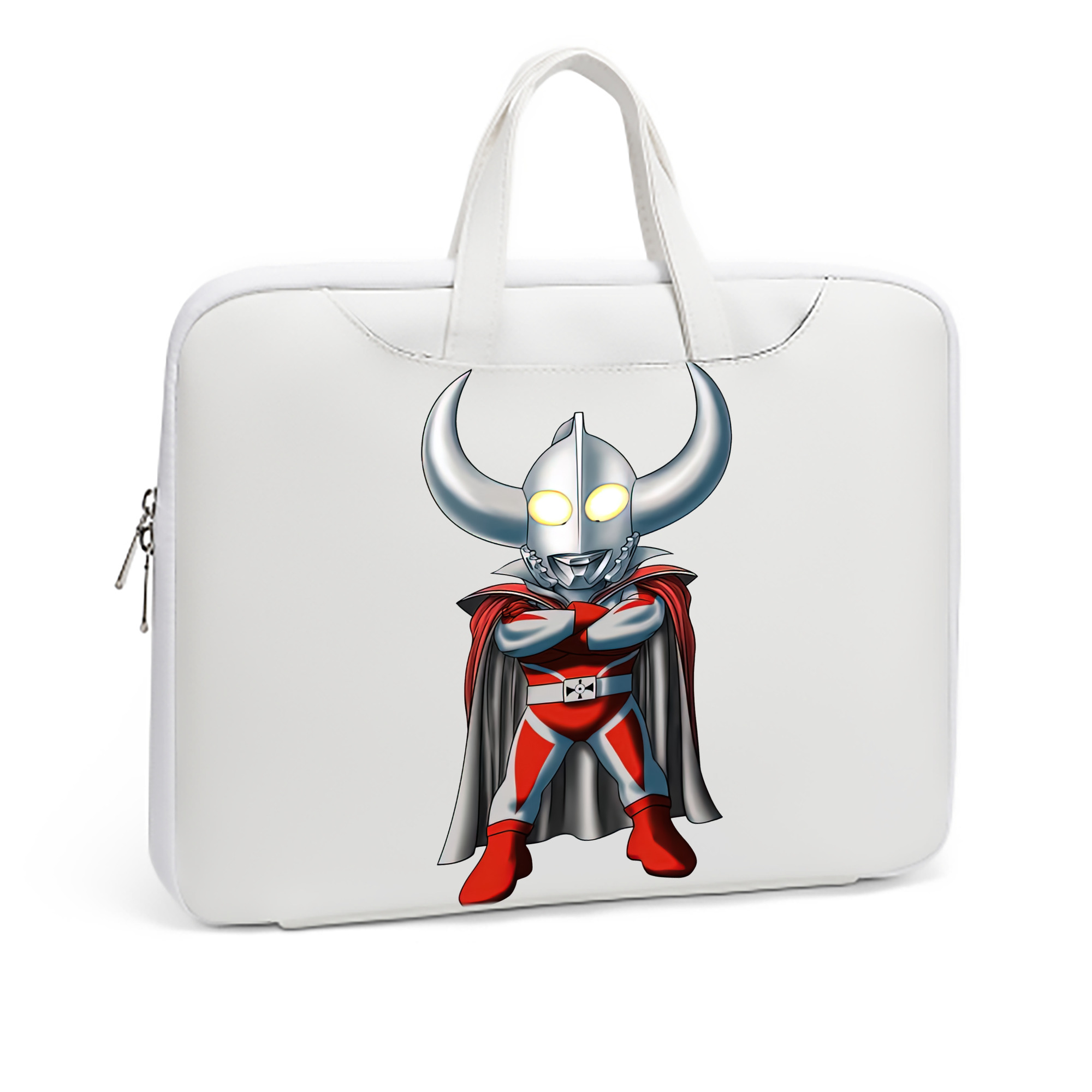 （画像用） ウルトラマン Ultraman レザーラップトップバッグ　ノートパソコンケース