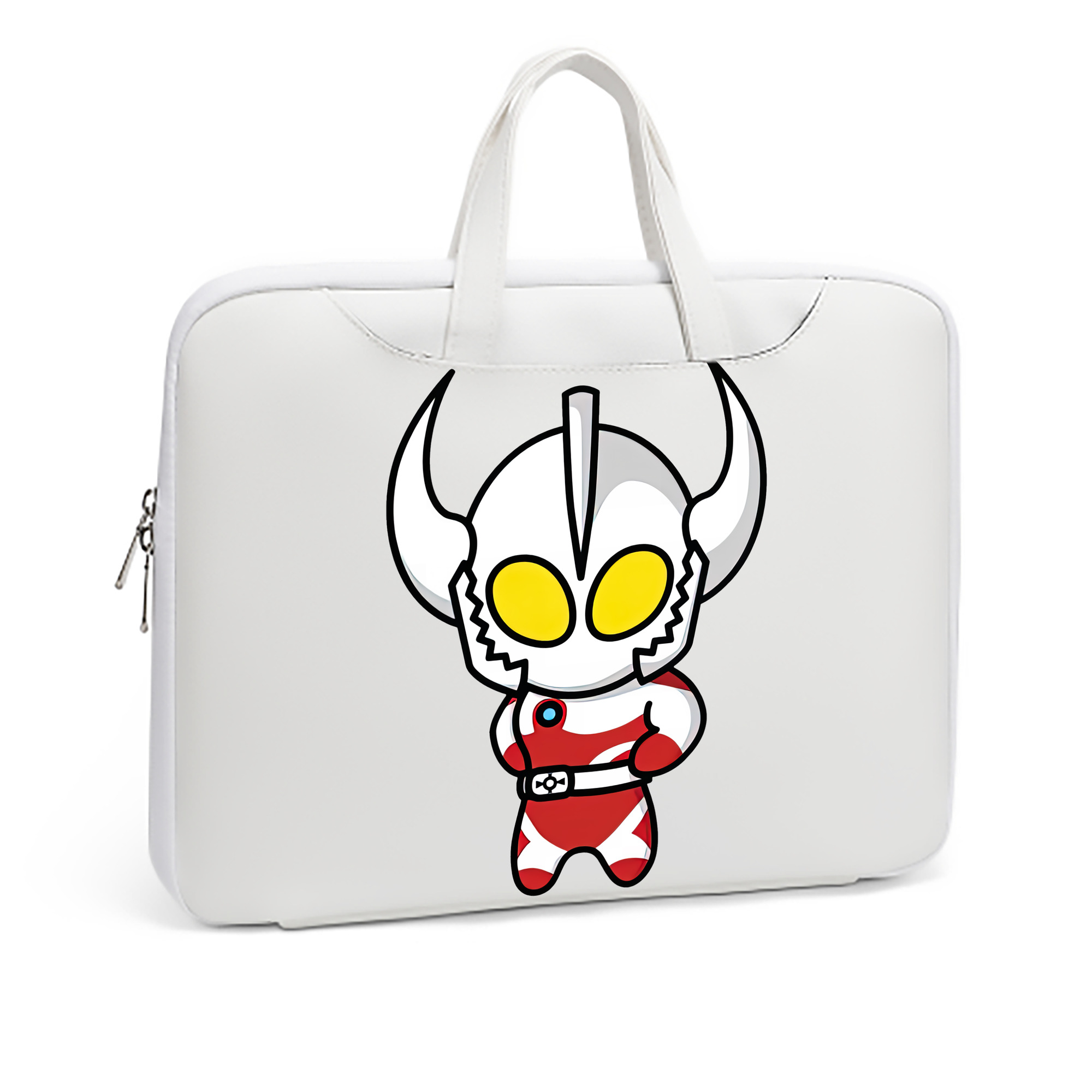 （画像用） ウルトラマン Ultraman レザーラップトップバッグ　ノートパソコンケース