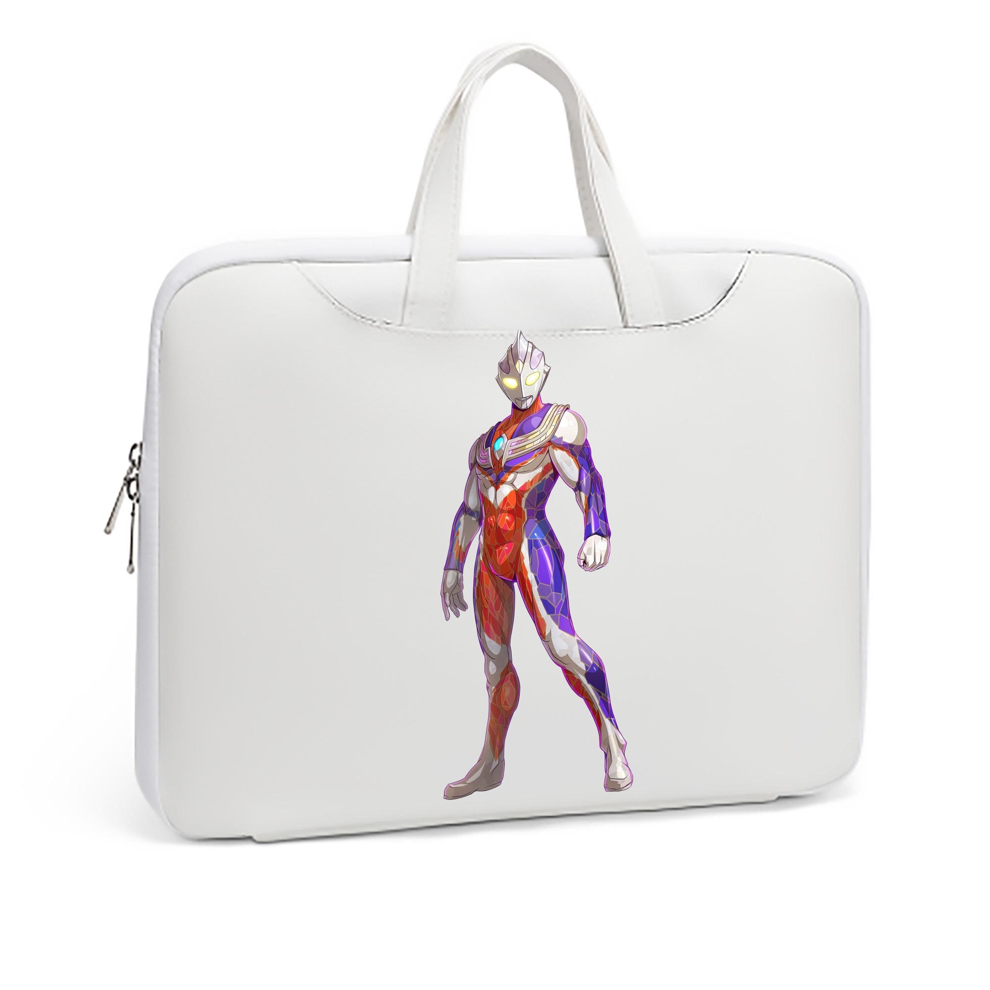 （画像用） ウルトラマン Ultraman レザーラップトップバッグ　ノートパソコンケース