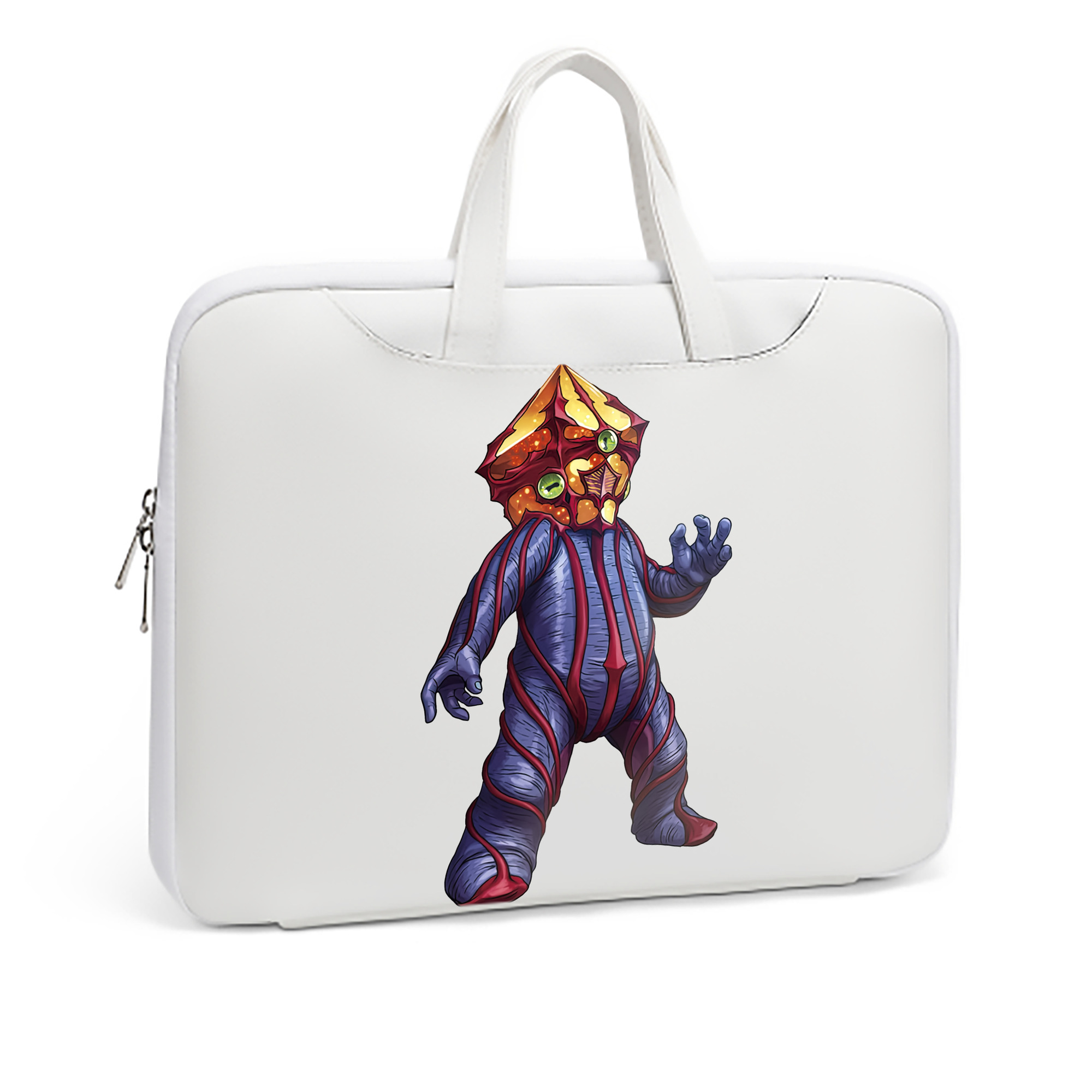 （画像用） ウルトラマン Ultraman レザーラップトップバッグ　ノートパソコンケース