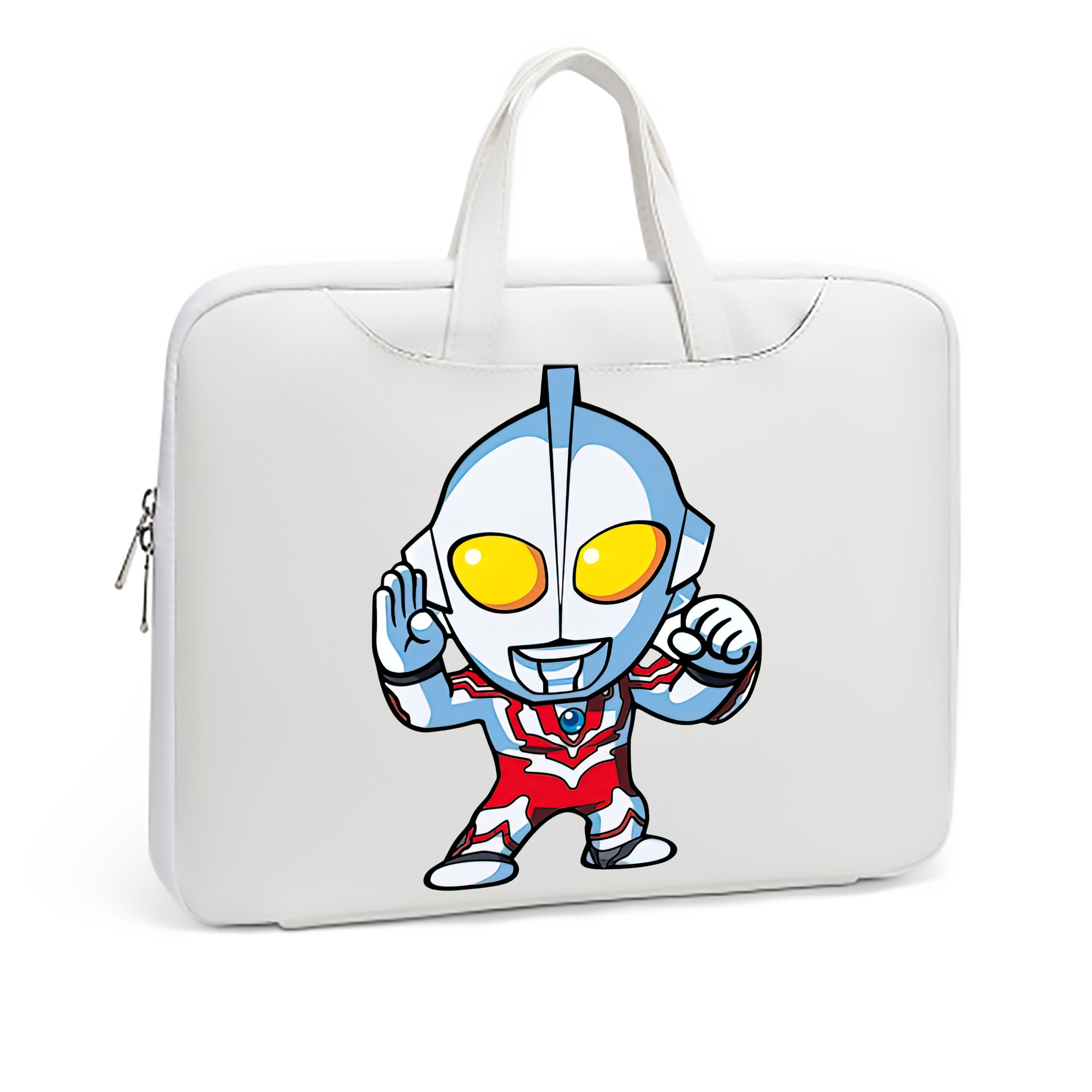 （画像用） ウルトラマン Ultraman レザーラップトップバッグ　ノートパソコンケース