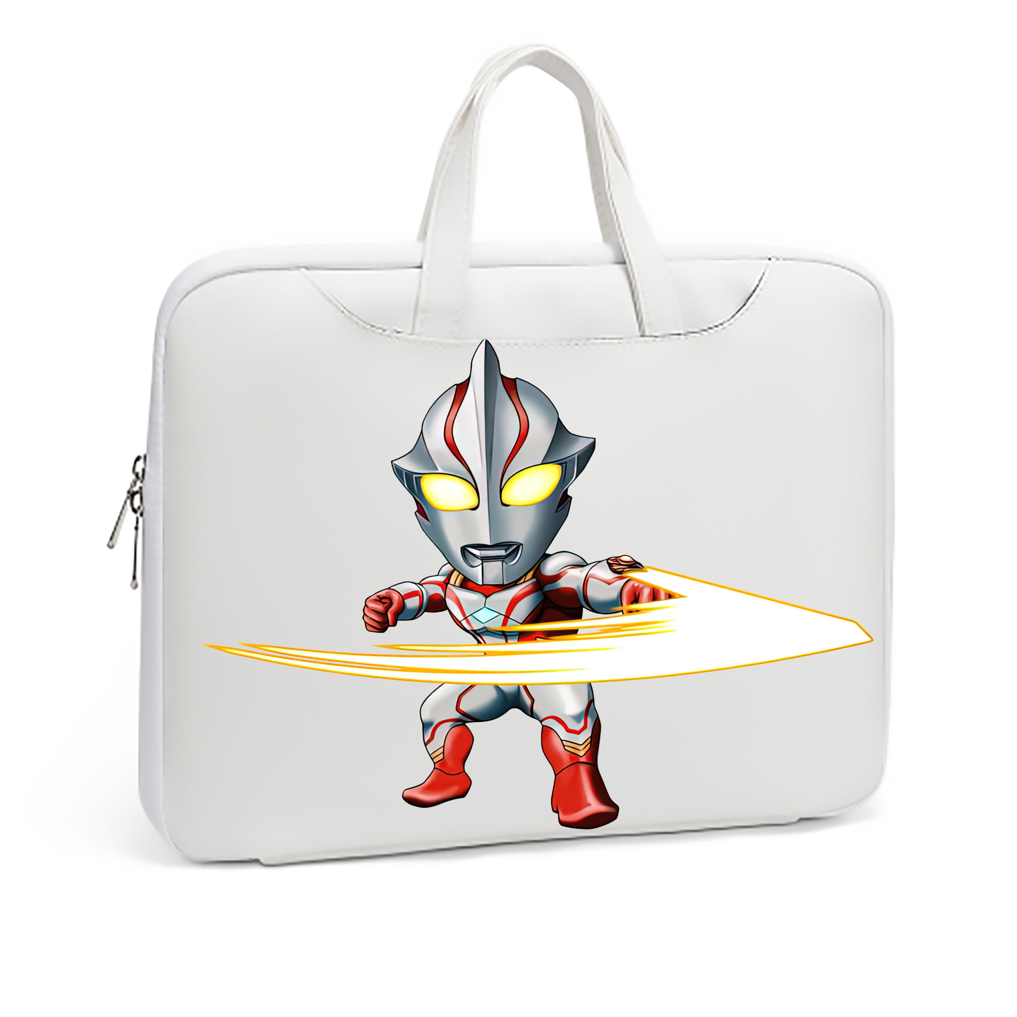 （画像用） ウルトラマン Ultraman レザーラップトップバッグ　ノートパソコンケース