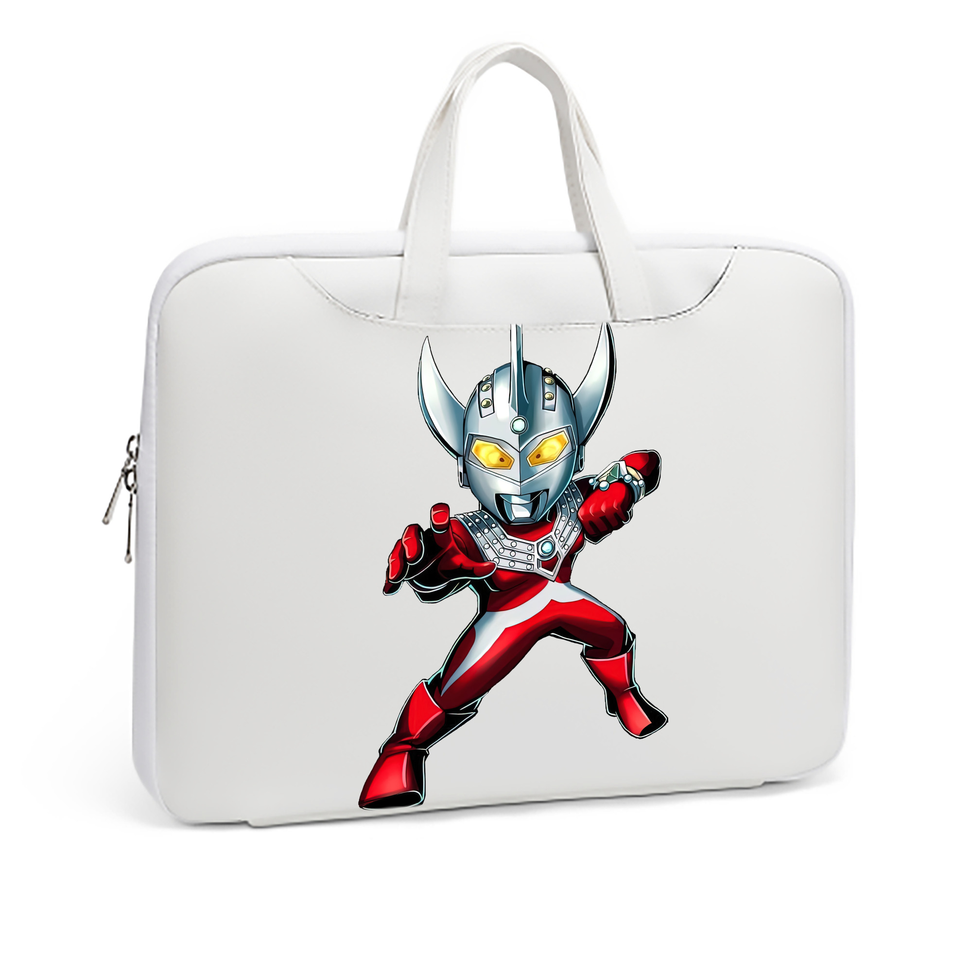 （画像用） ウルトラマン Ultraman レザーラップトップバッグ　ノートパソコンケース