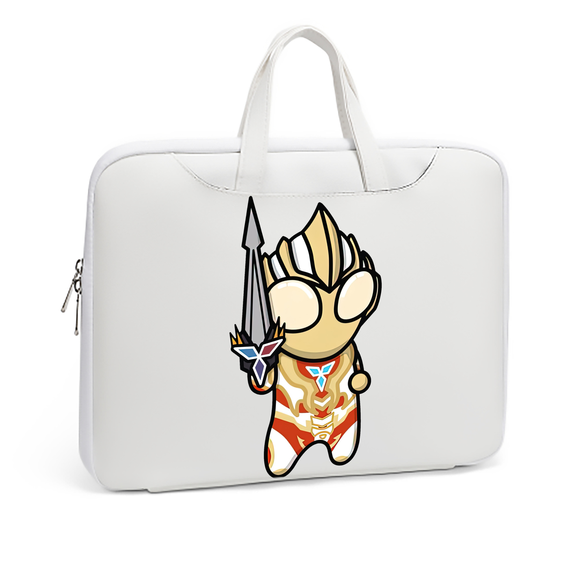 （画像用） ウルトラマン Ultraman レザーラップトップバッグ　ノートパソコンケース