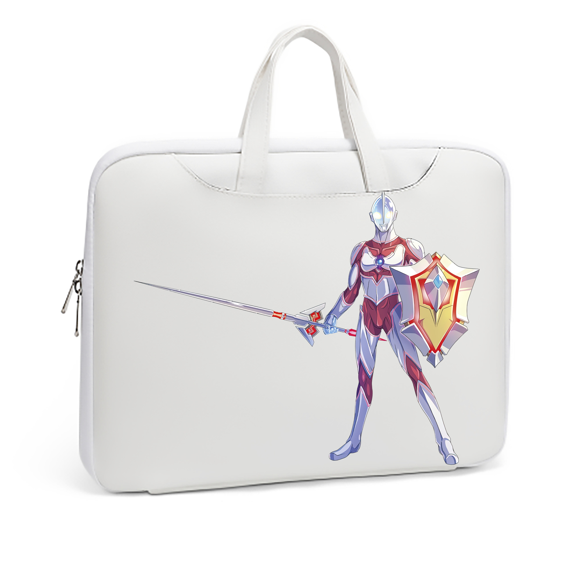（画像用） ウルトラマン Ultraman レザーラップトップバッグ　ノートパソコンケース