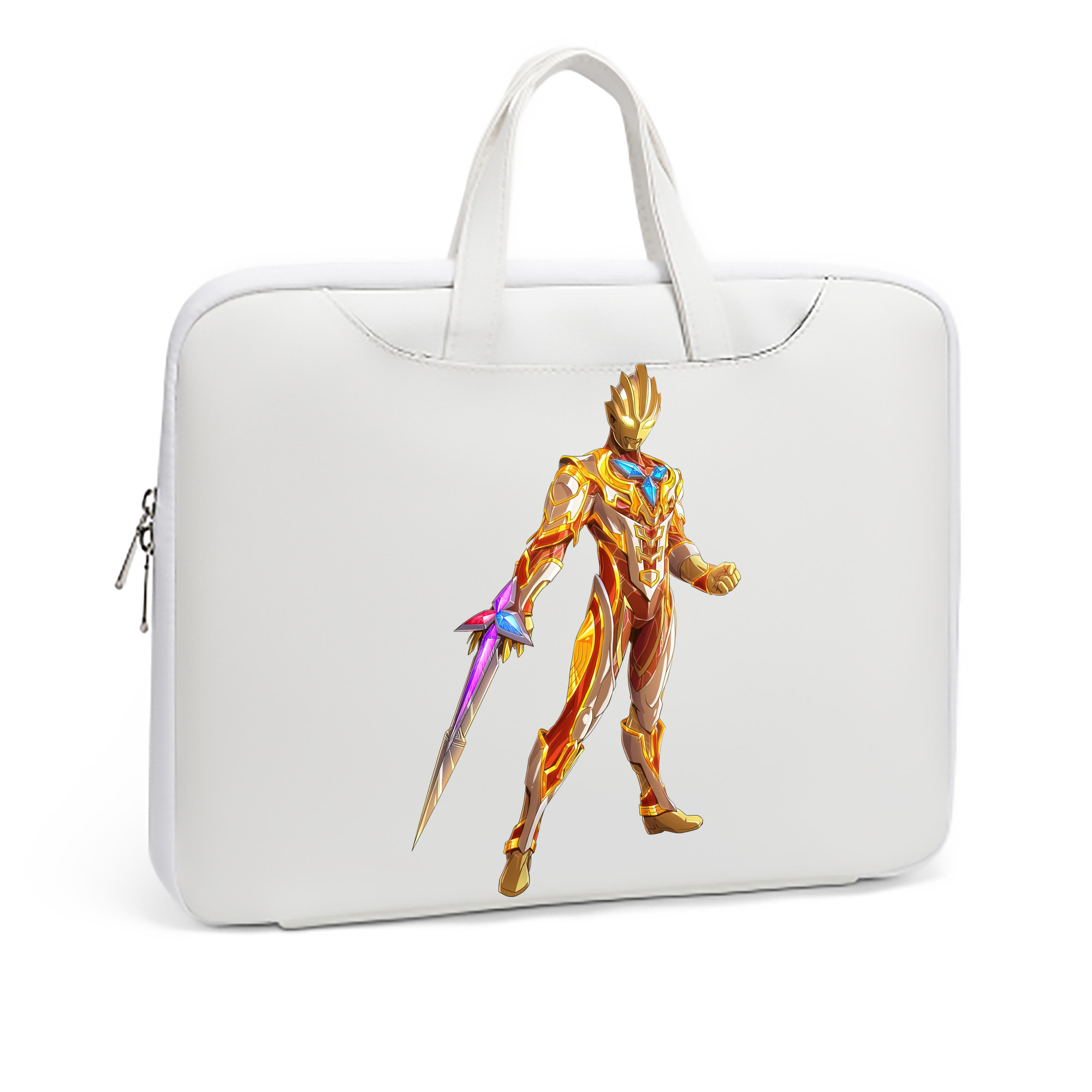 （画像用） ウルトラマン Ultraman レザーラップトップバッグ　ノートパソコンケース