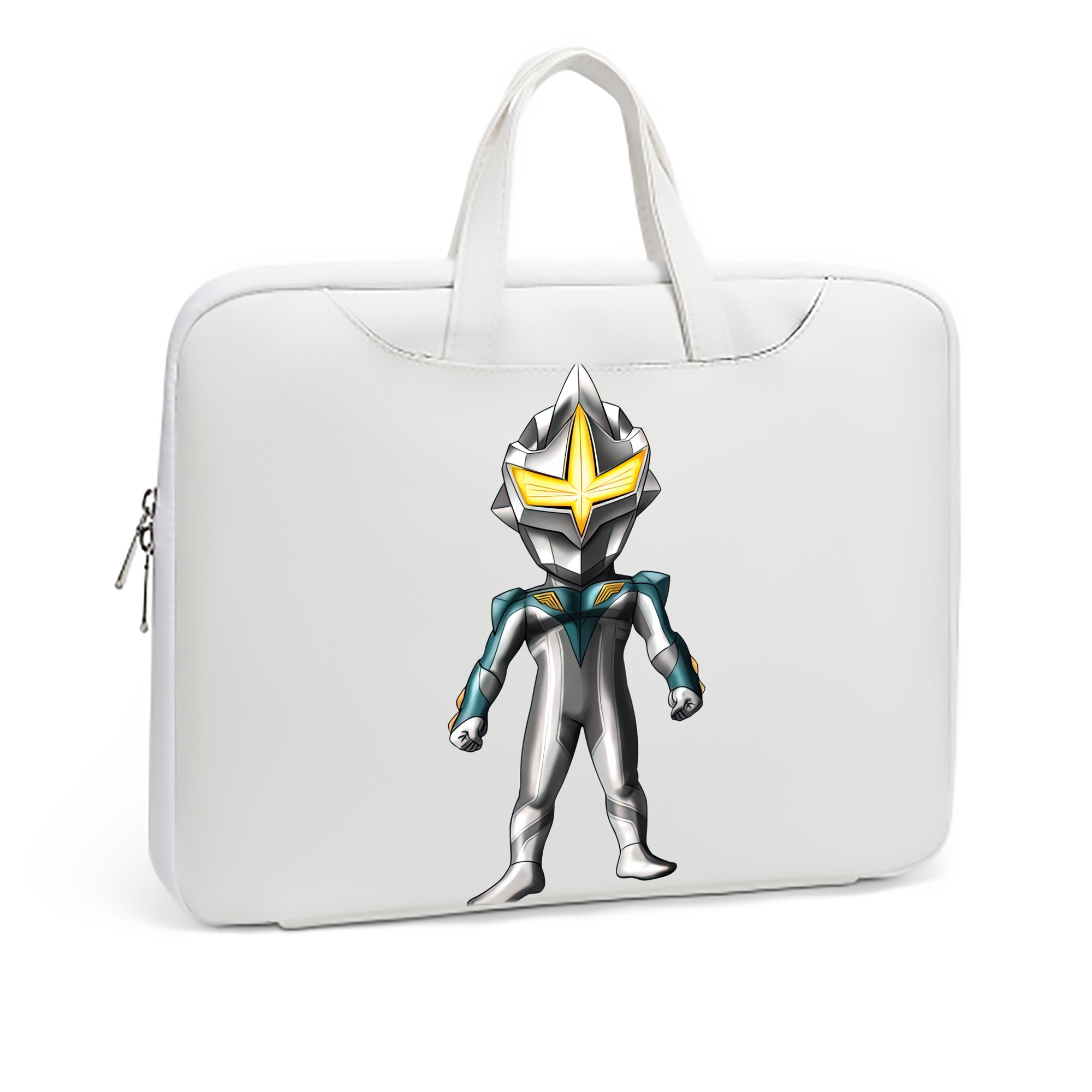 （画像用） ウルトラマン Ultraman レザーラップトップバッグ　ノートパソコンケース