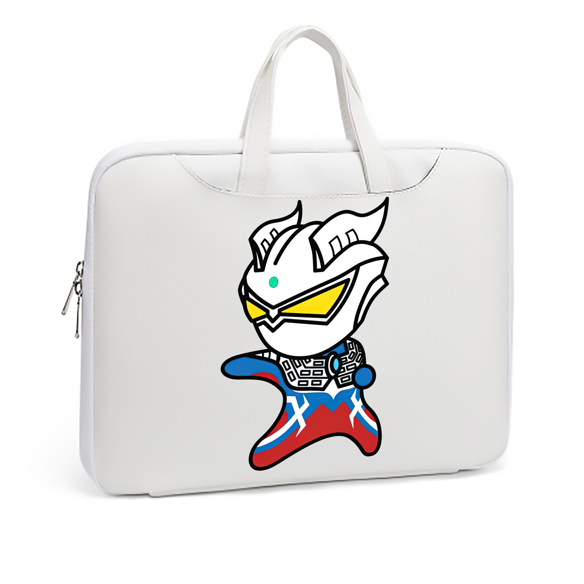 （画像用） ウルトラマン Ultraman レザーラップトップバッグ　ノートパソコンケース