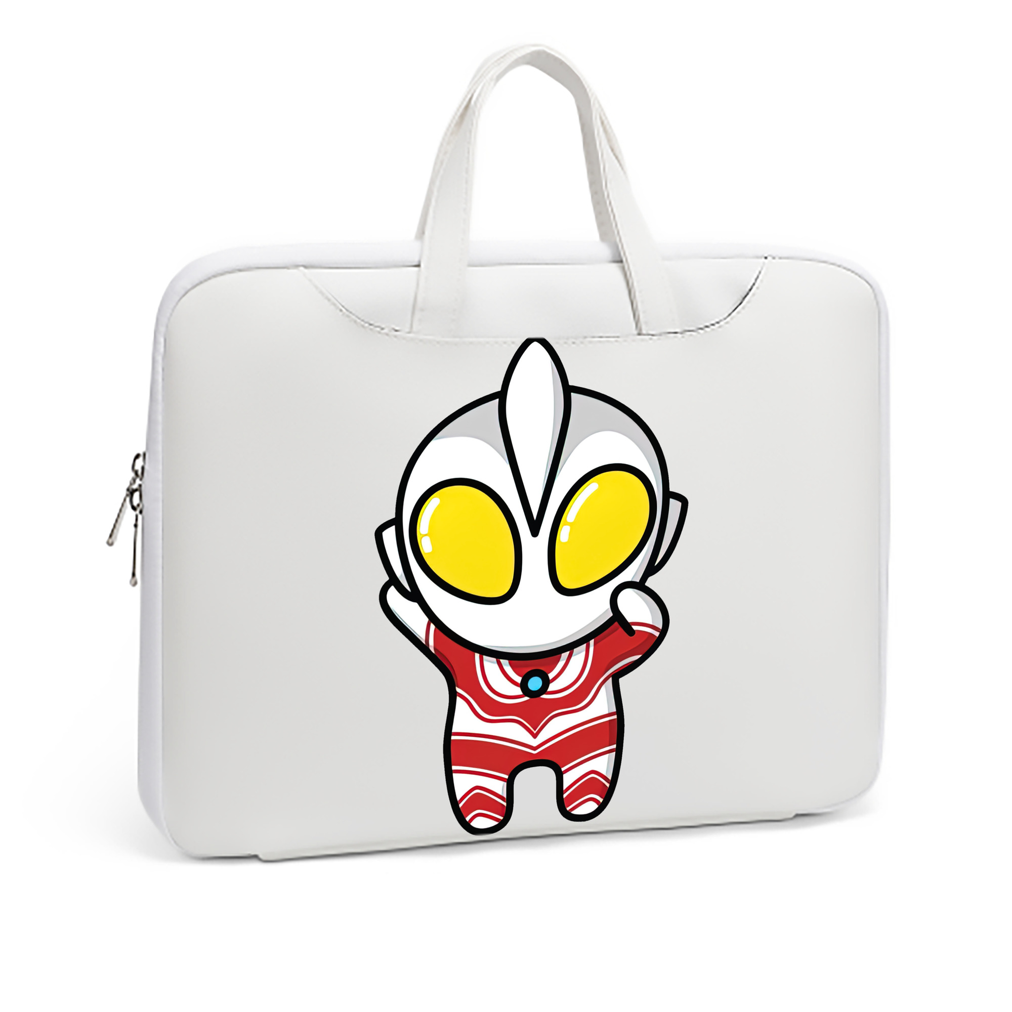 （画像用） ウルトラマン Ultraman レザーラップトップバッグ　ノートパソコンケース