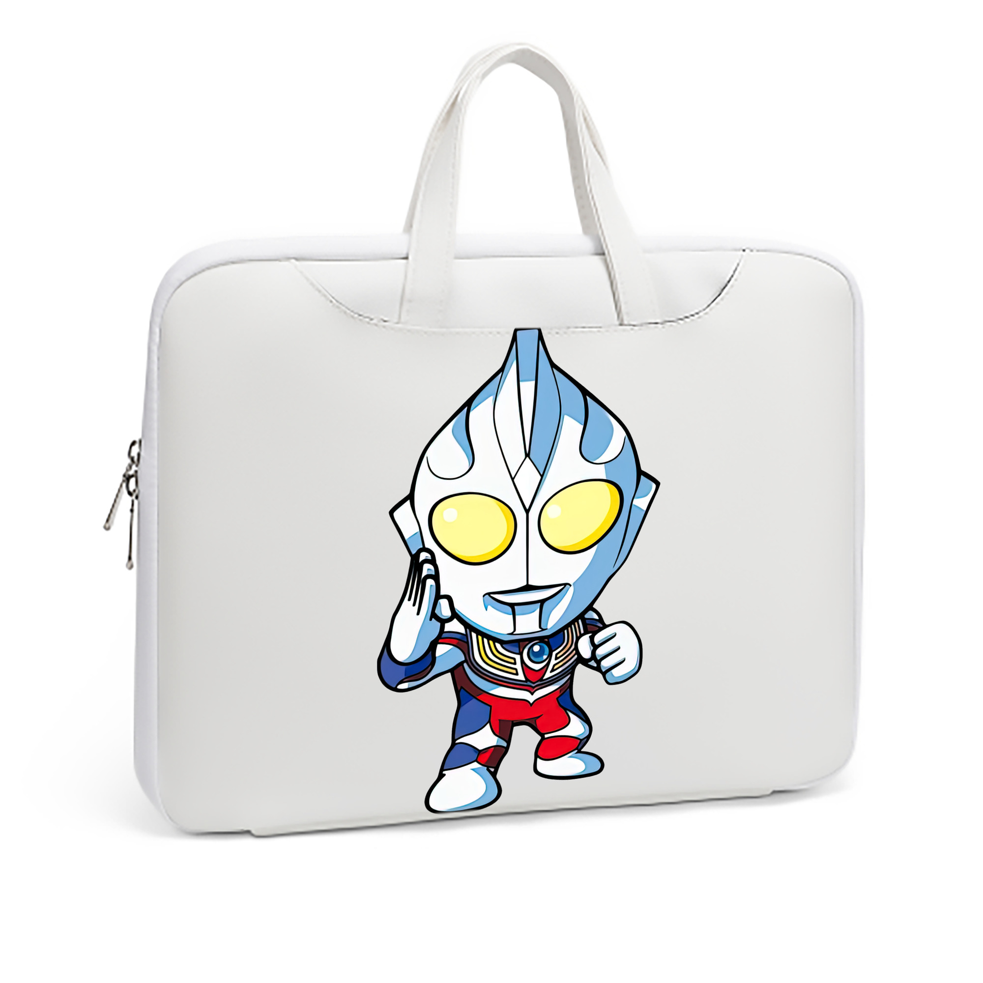 （画像用） ウルトラマン Ultraman レザーラップトップバッグ　ノートパソコンケース