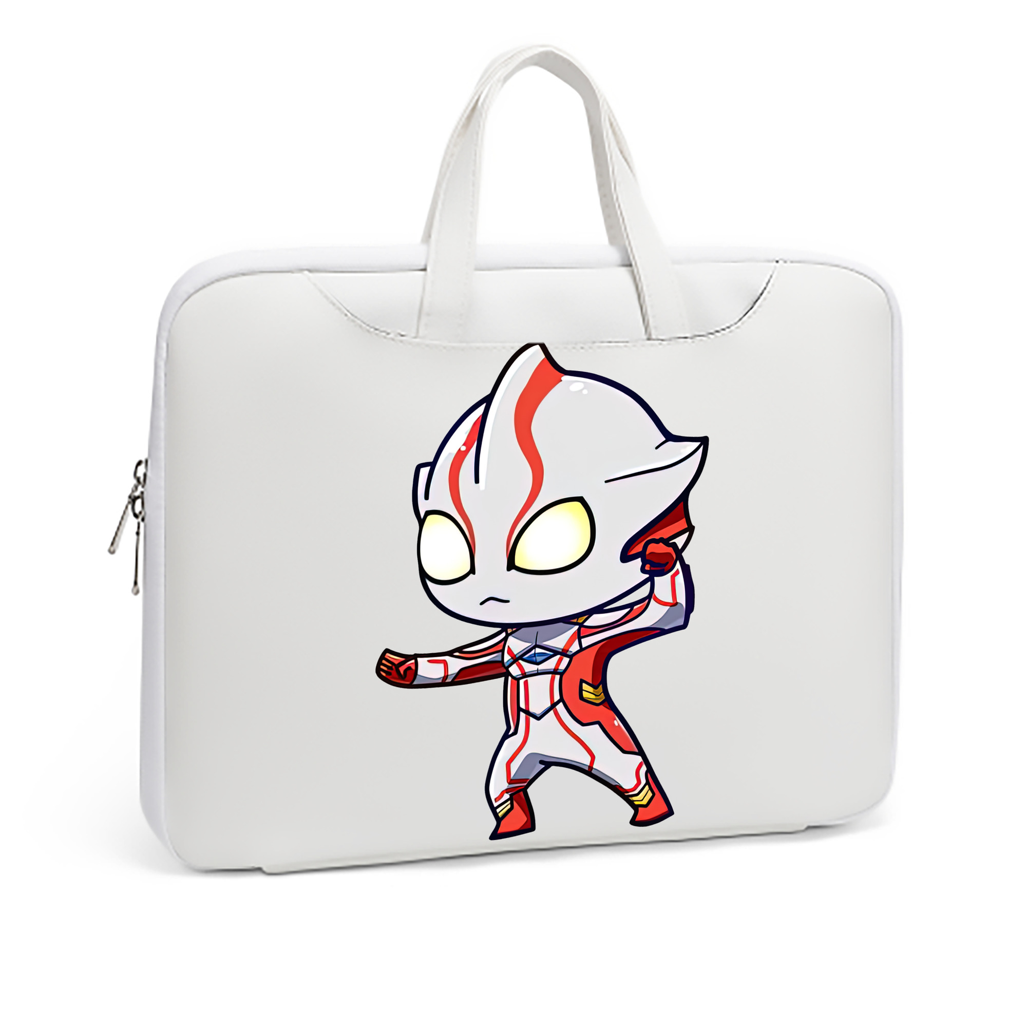 （画像用） ウルトラマン Ultraman レザーラップトップバッグ　ノートパソコンケース