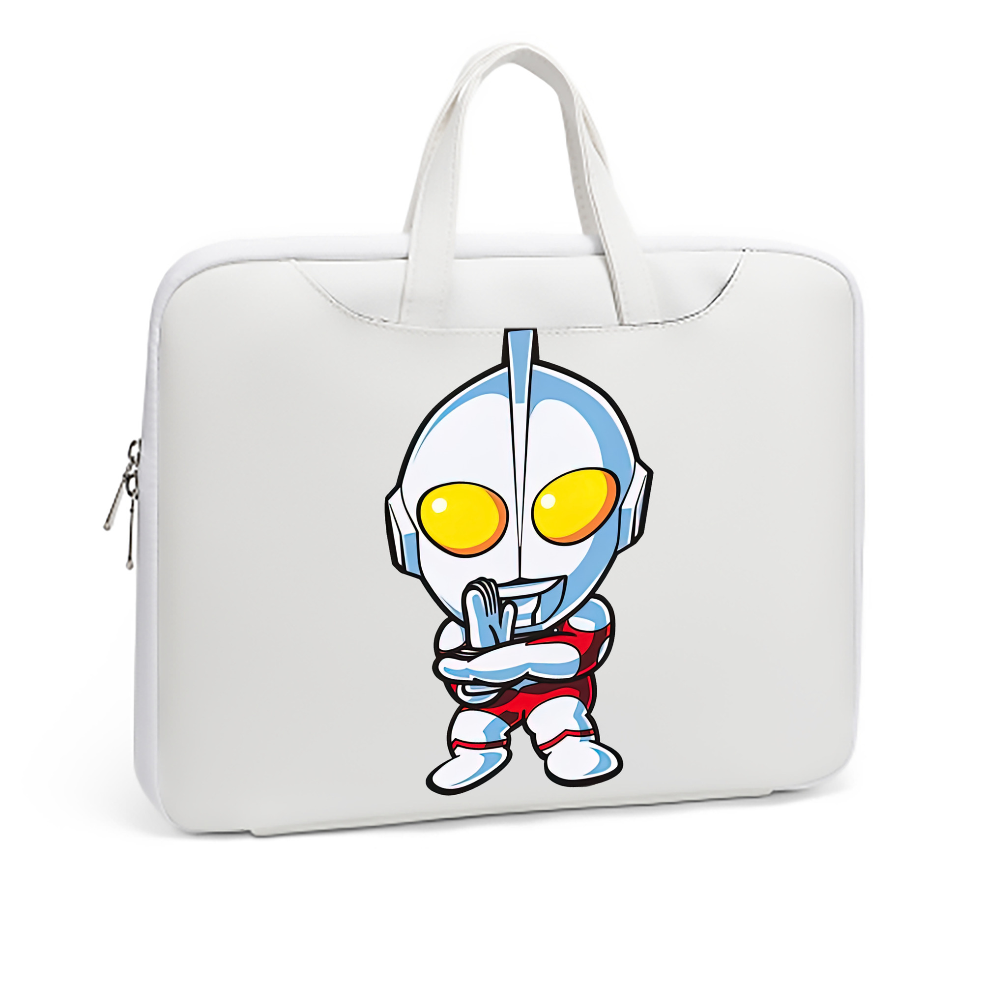 （画像用） ウルトラマン Ultraman レザーラップトップバッグ　ノートパソコンケース
