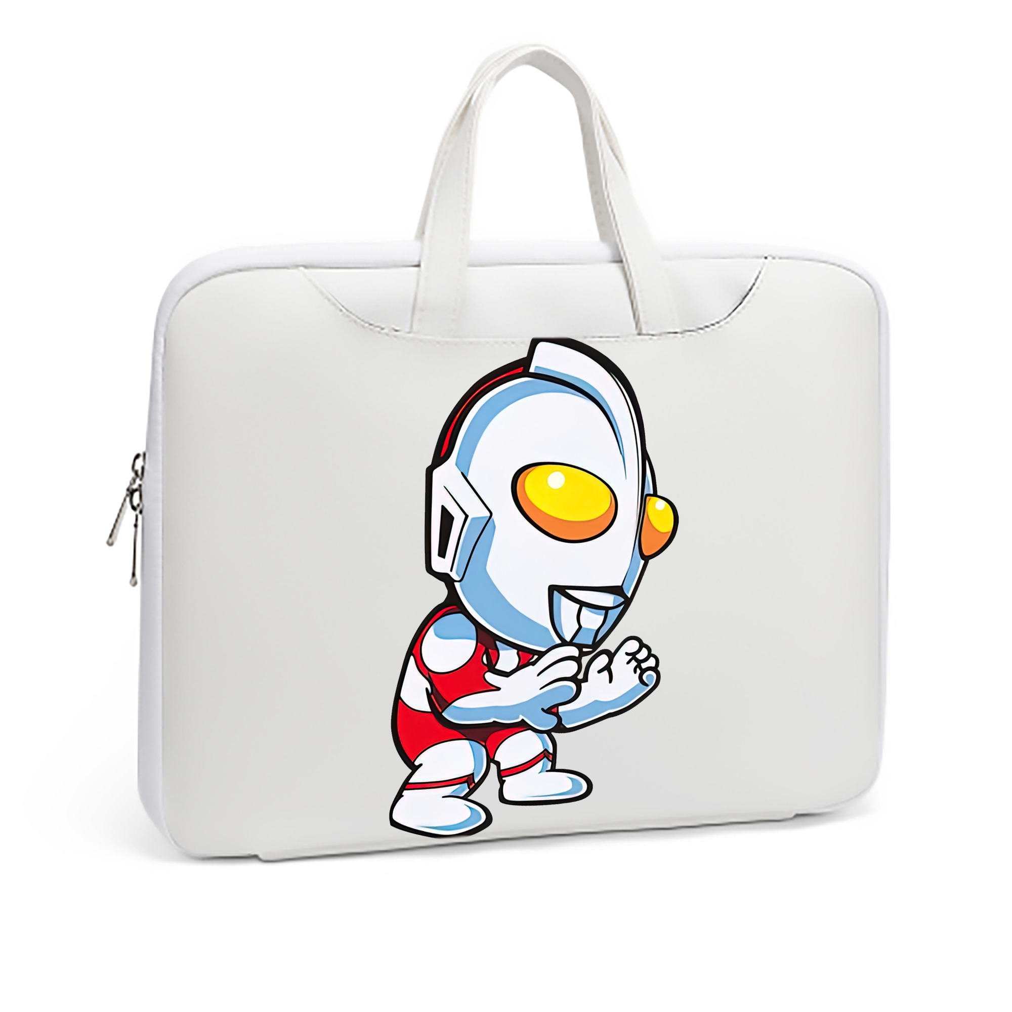 （画像用） ウルトラマン Ultraman レザーラップトップバッグ　ノートパソコンケース