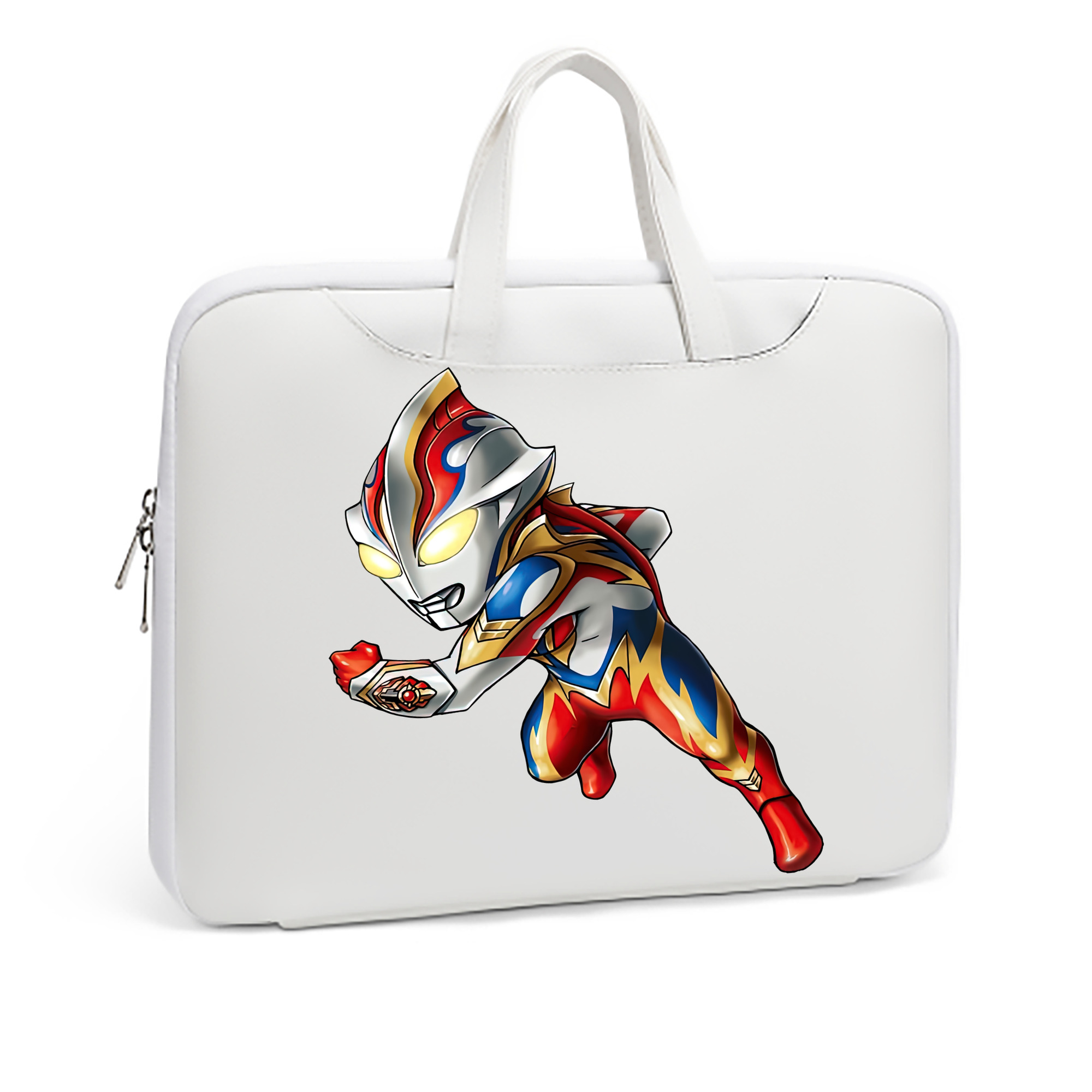 （画像用） ウルトラマン Ultraman レザーラップトップバッグ　ノートパソコンケース