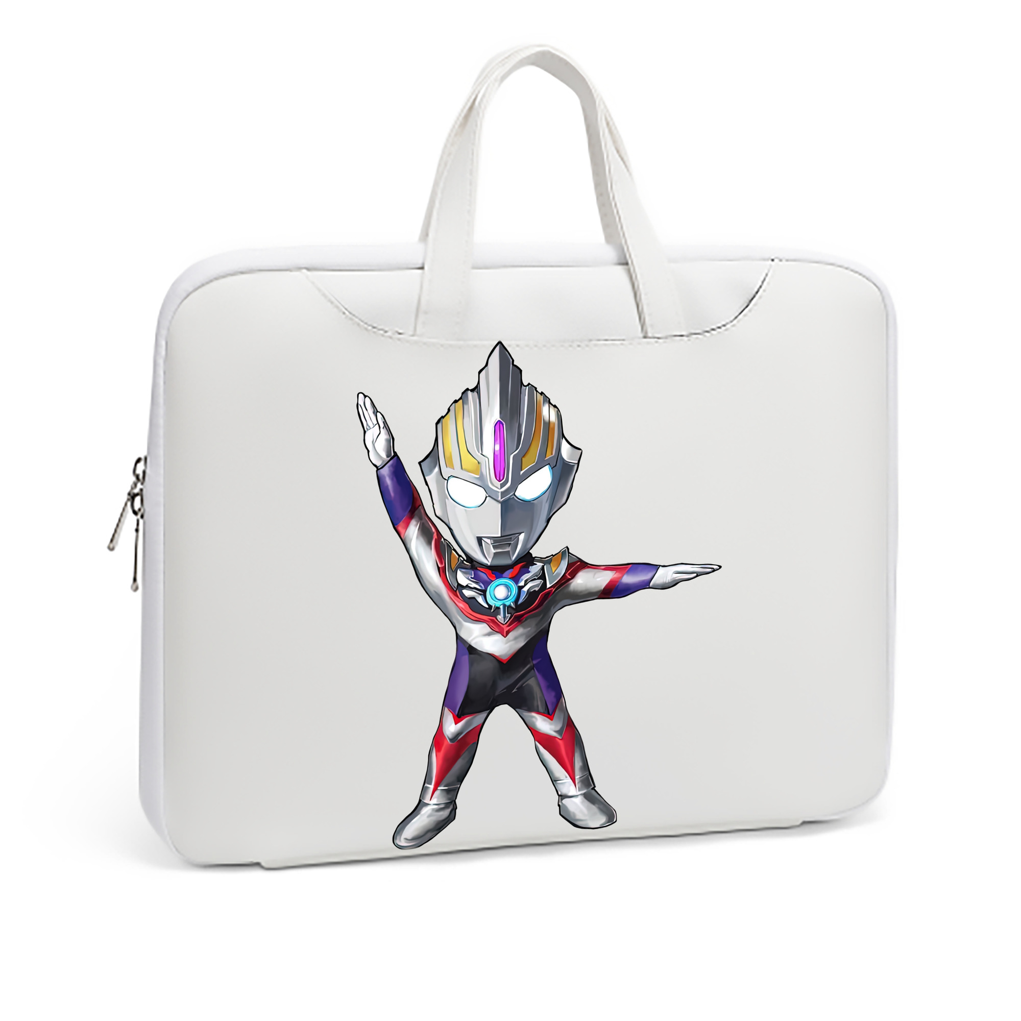 （画像用） ウルトラマン Ultraman レザーラップトップバッグ　ノートパソコンケース