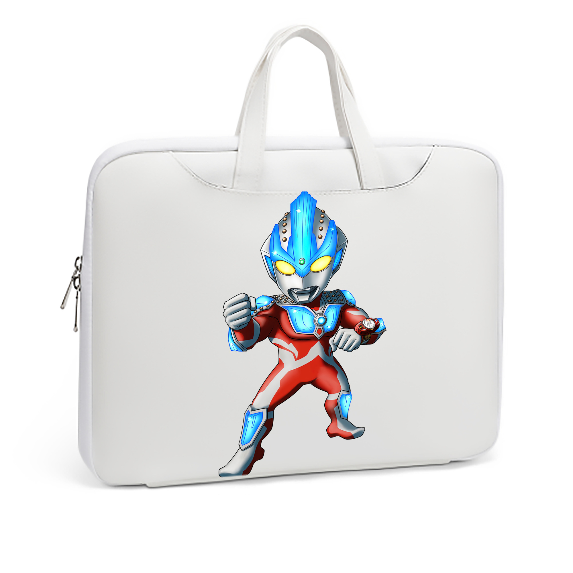 （画像用） ウルトラマン Ultraman レザーラップトップバッグ　ノートパソコンケース