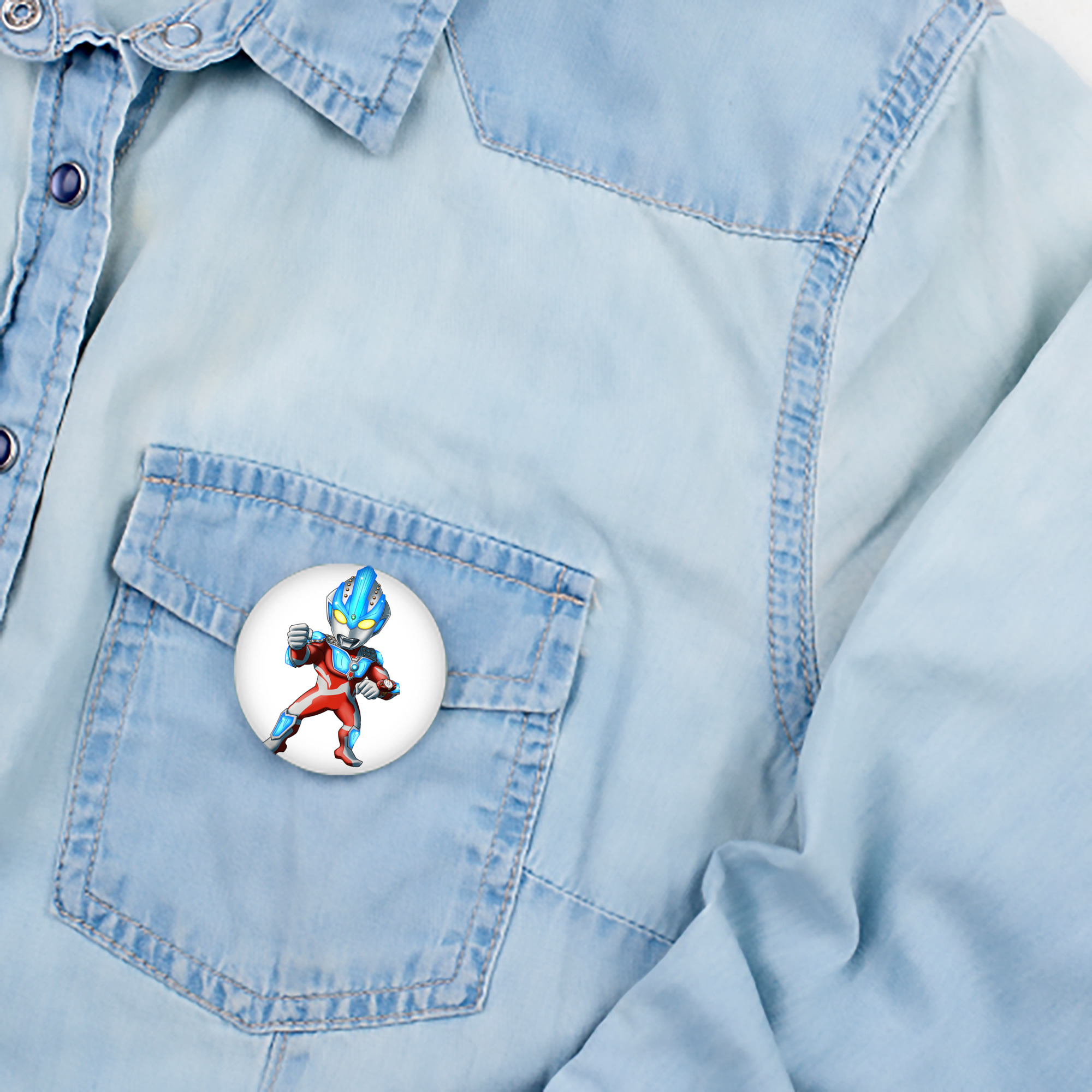 ウルトラマン Ultraman 6cm 缶バッジ 複数セット