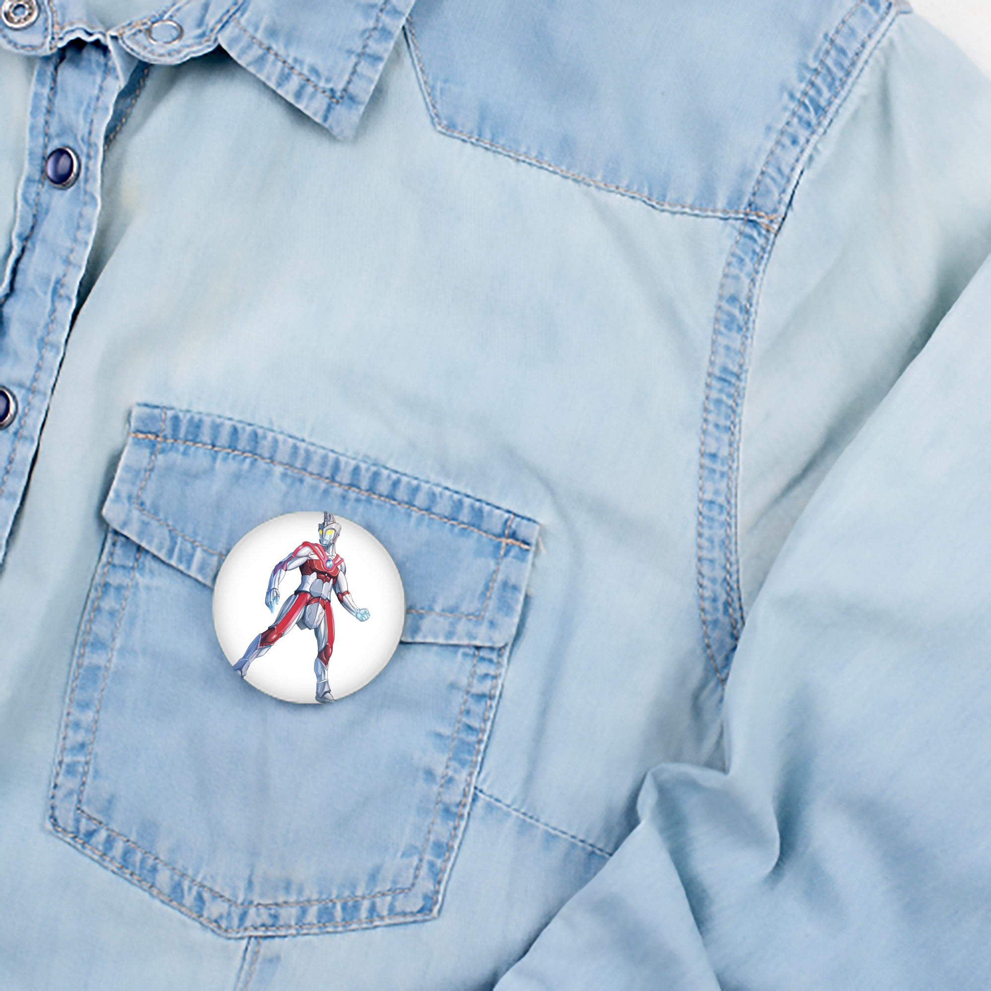 ウルトラマン Ultraman 6cm 缶バッジ 複数セット