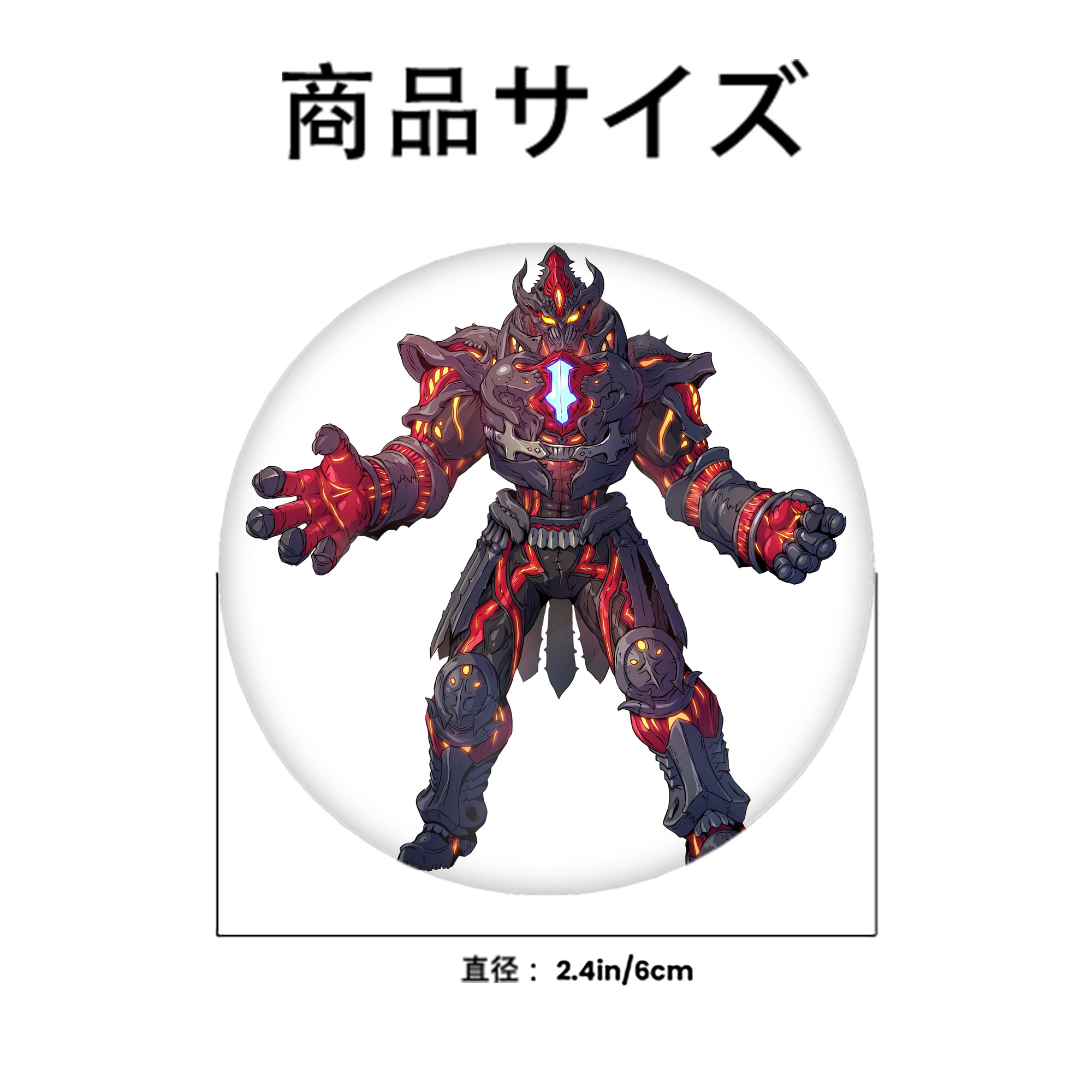 ウルトラマン Ultraman 6cm 缶バッジ 複数セット