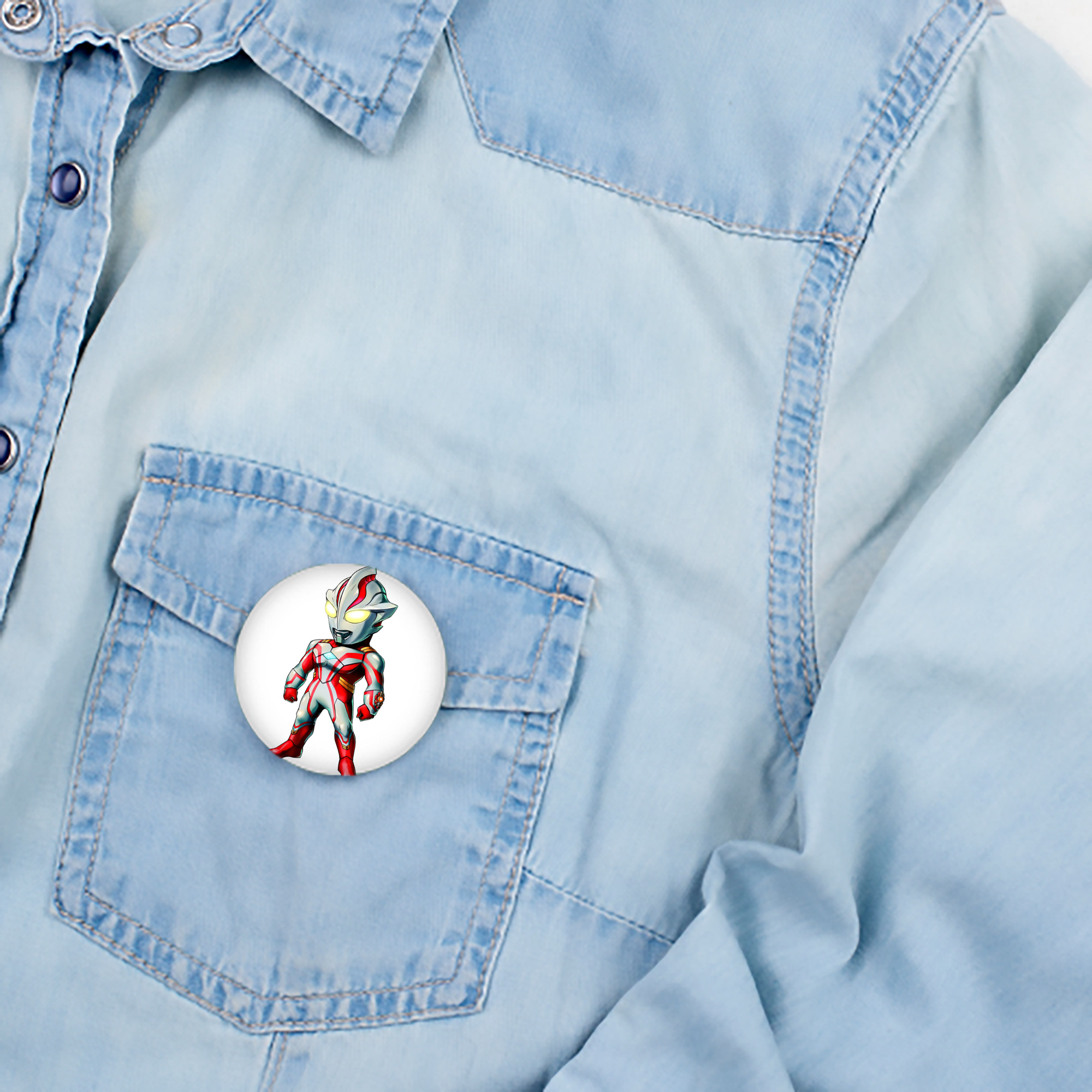 ウルトラマン Ultraman 6cm 缶バッジ 複数セット