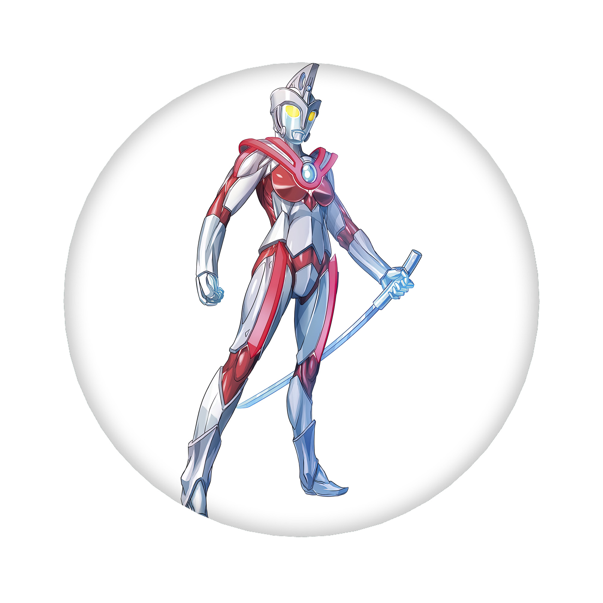 （画像用） ウルトラマン Ultraman 6cm 缶バッジ 複数セット