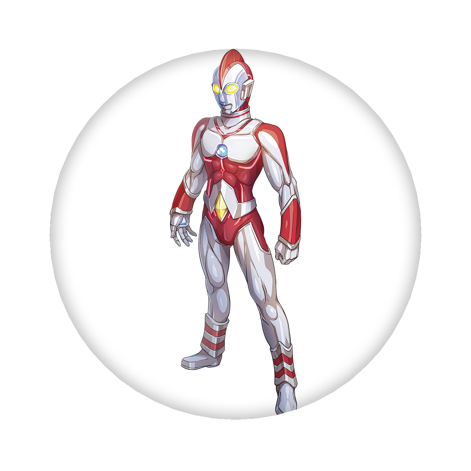 （画像用） ウルトラマン Ultraman 6cm 缶バッジ 複数セット
