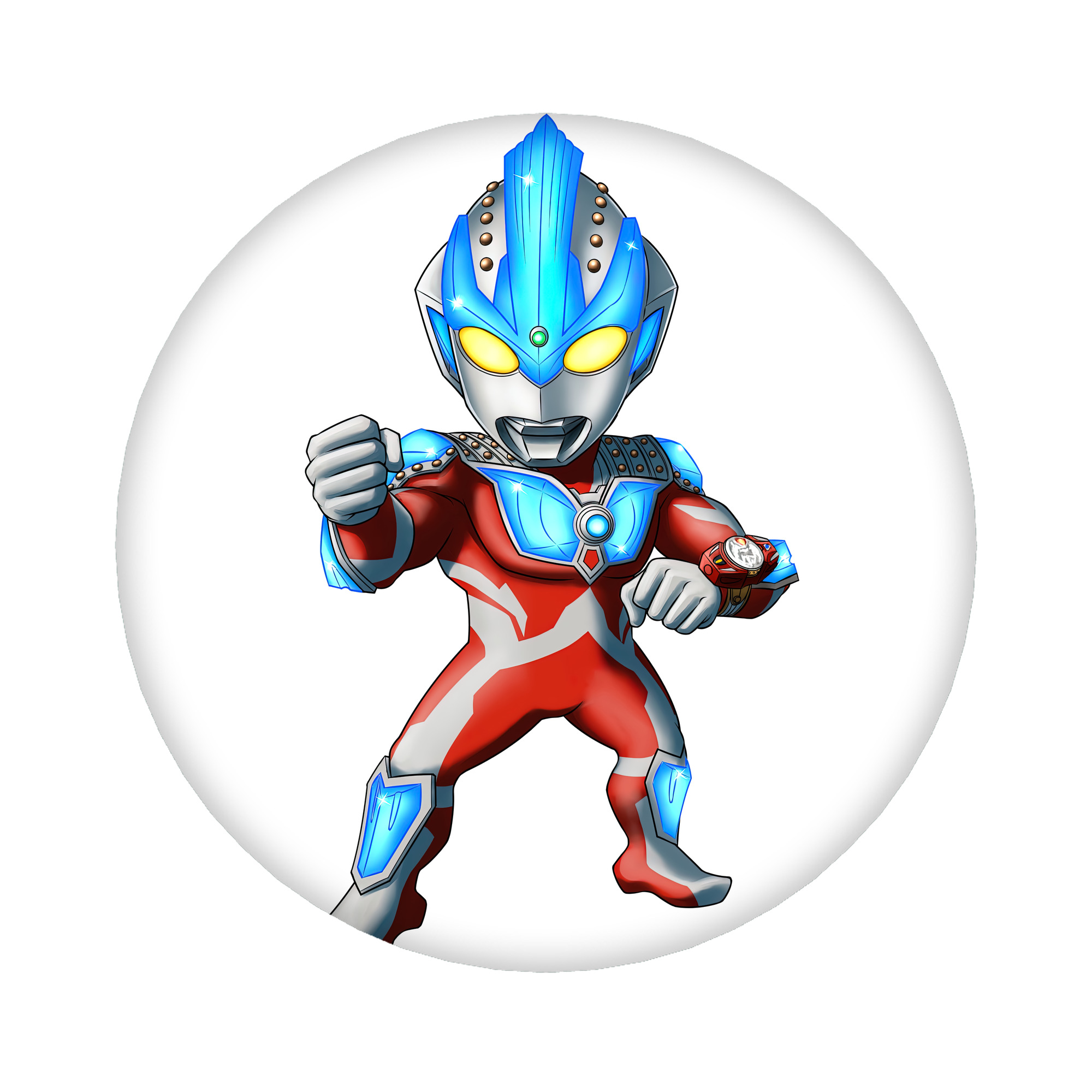 （画像用） ウルトラマン Ultraman 6cm 缶バッジ 複数セット