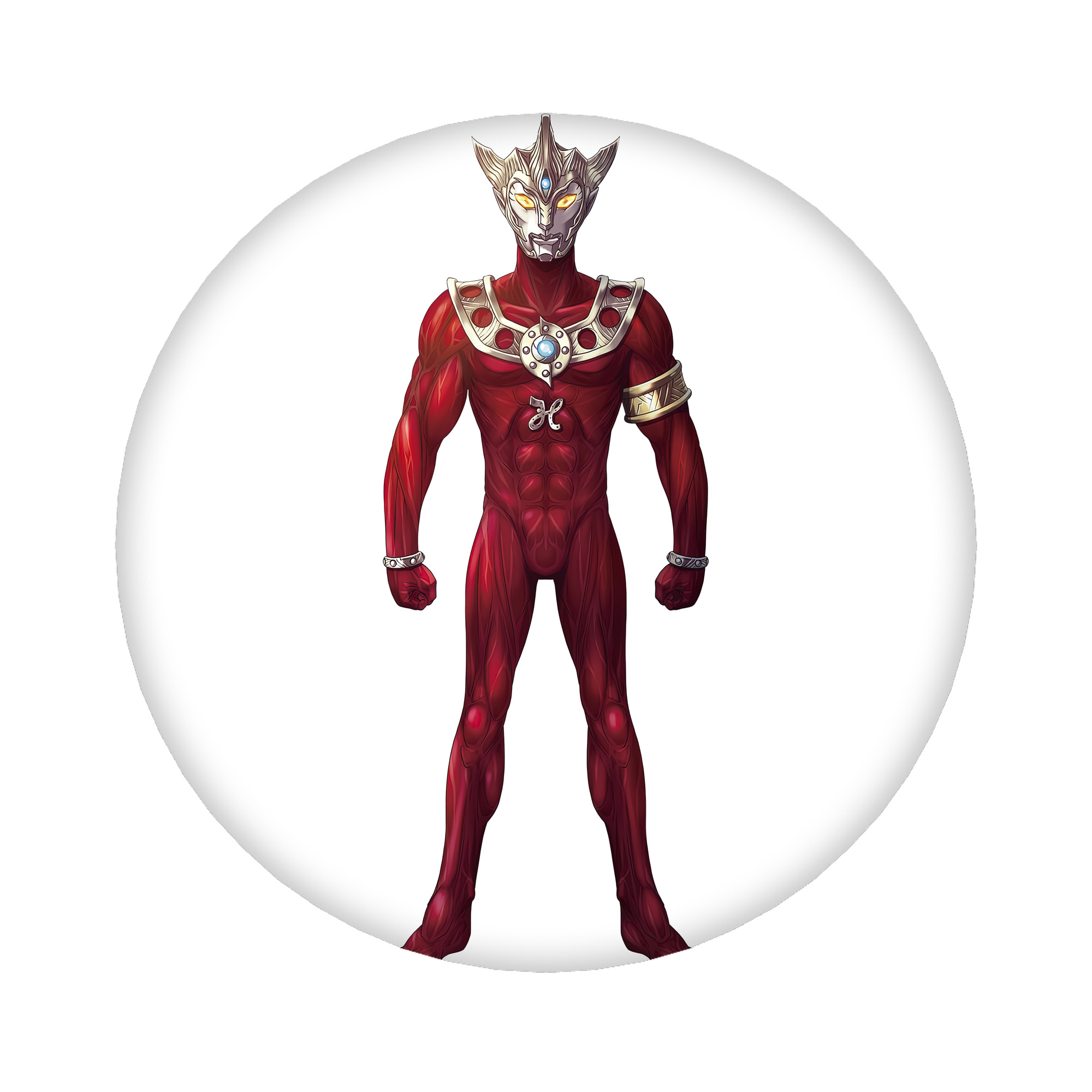 （画像用） ウルトラマン Ultraman 6cm 缶バッジ 複数セット
