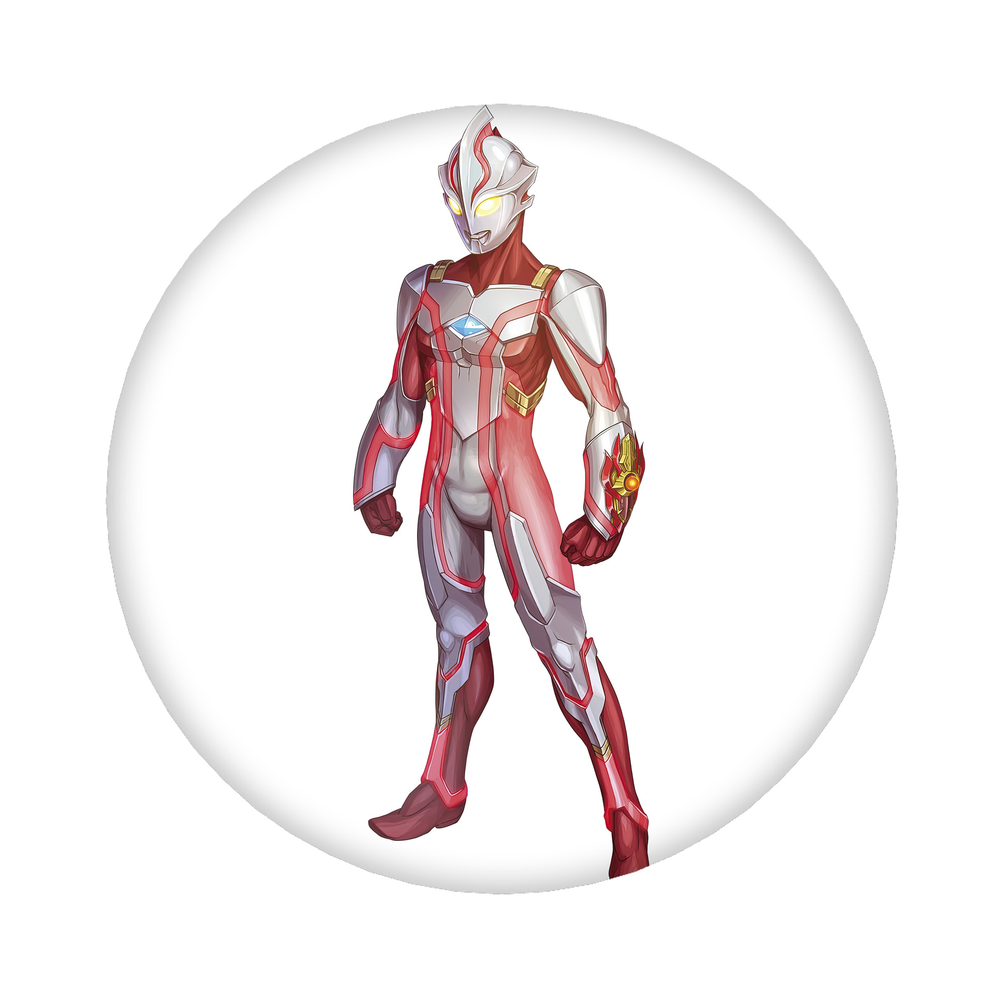 （画像用） ウルトラマン Ultraman 6cm 缶バッジ 複数セット