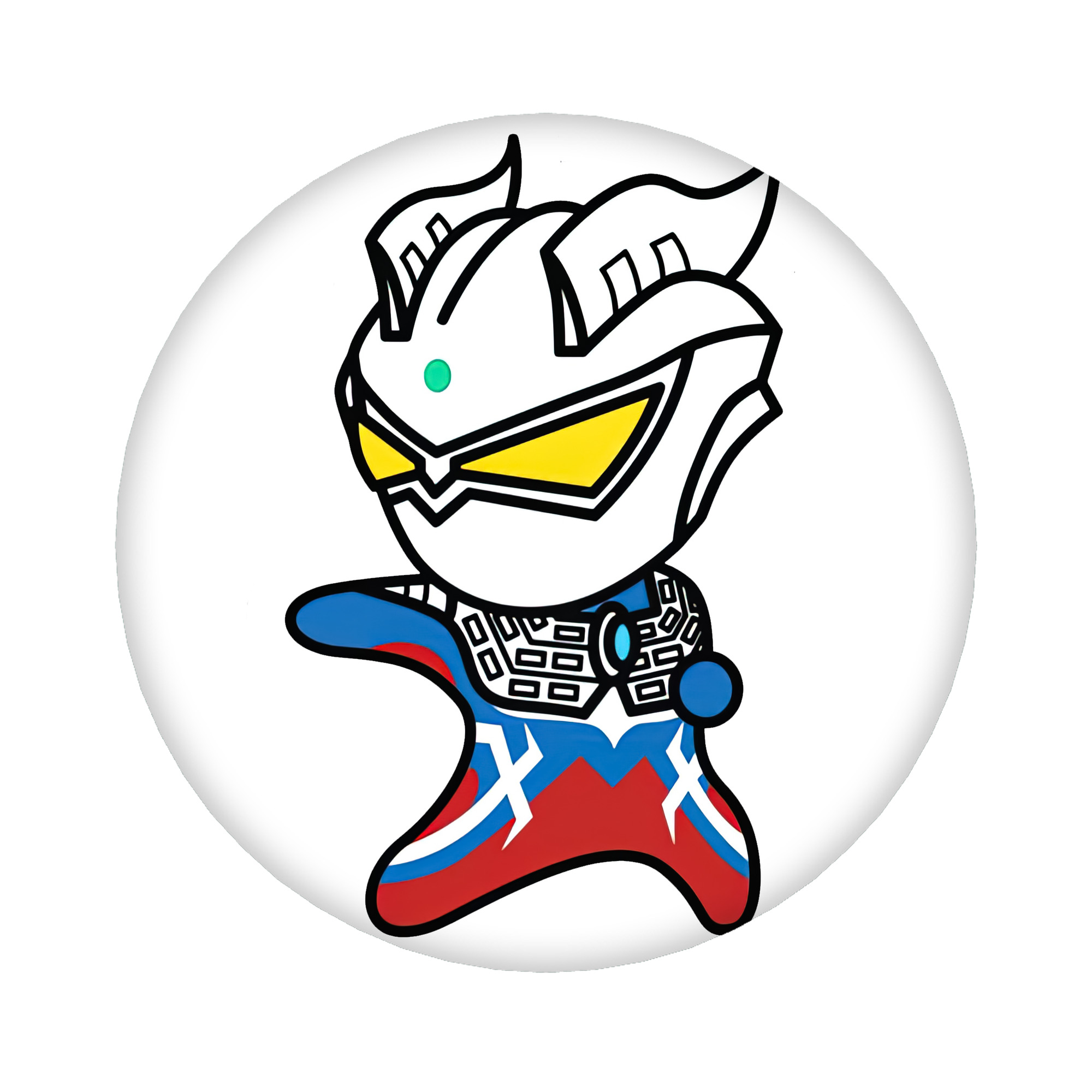 （画像用） ウルトラマン Ultraman 6cm 缶バッジ 複数セット