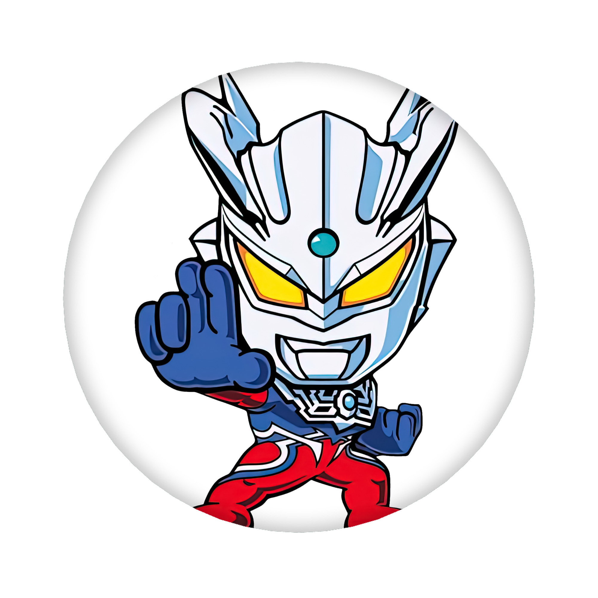（画像用） ウルトラマン Ultraman 6cm 缶バッジ 複数セット
