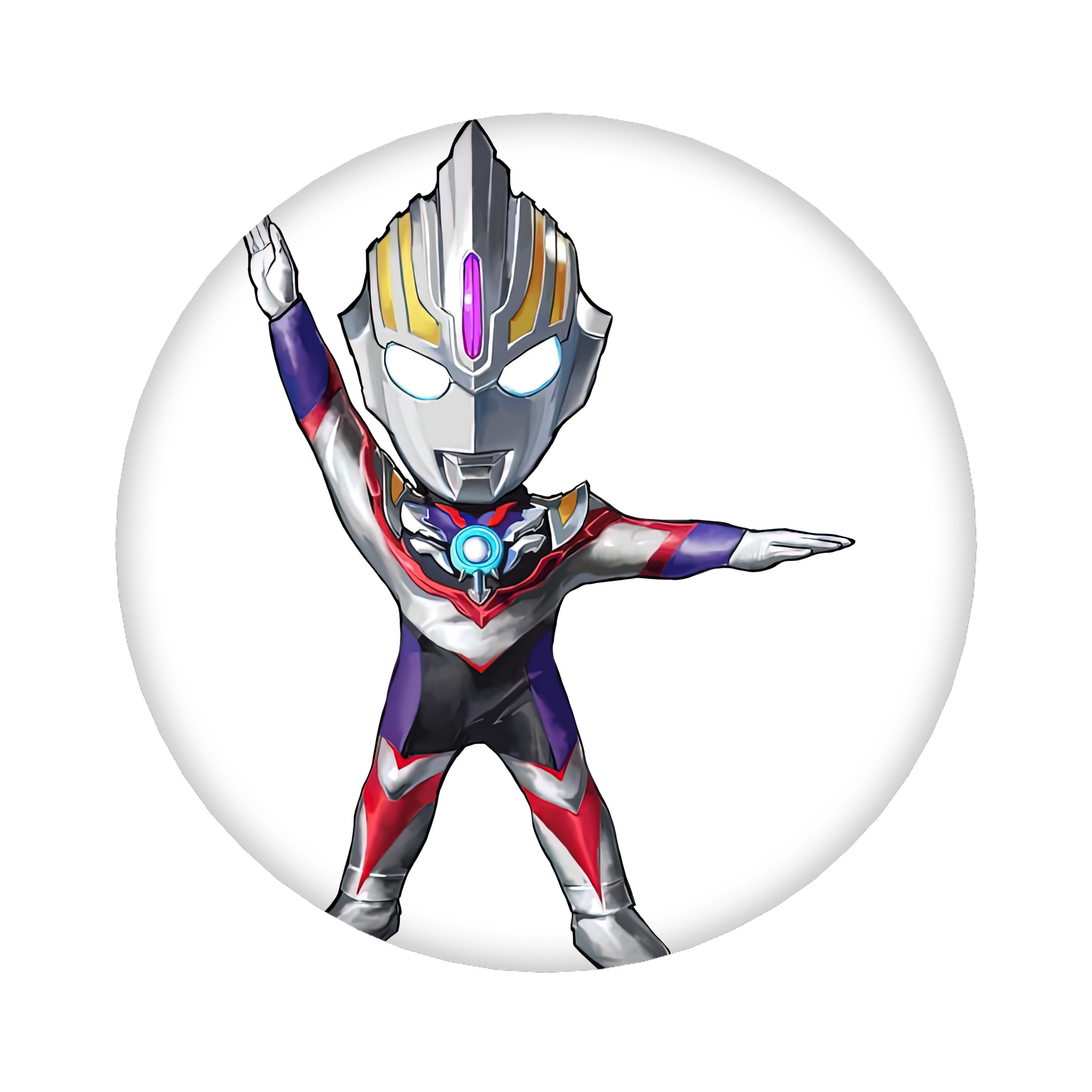 （画像用） ウルトラマン Ultraman 6cm 缶バッジ 複数セット