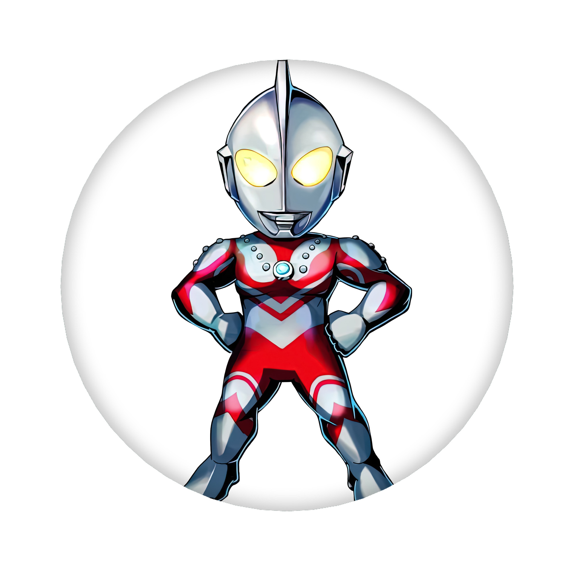 （画像用） ウルトラマン Ultraman 6cm 缶バッジ 複数セット