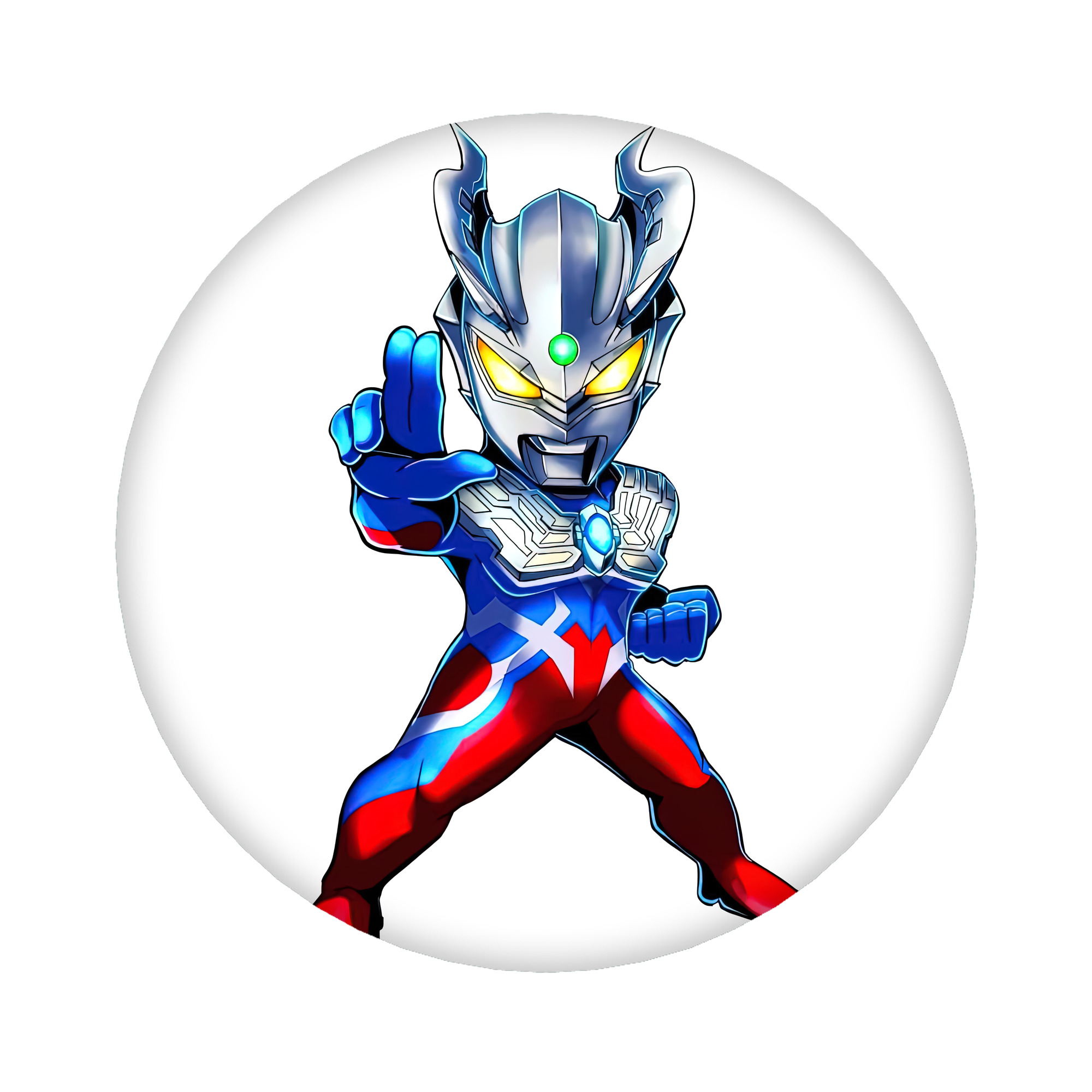 （画像用） ウルトラマン Ultraman 6cm 缶バッジ 複数セット