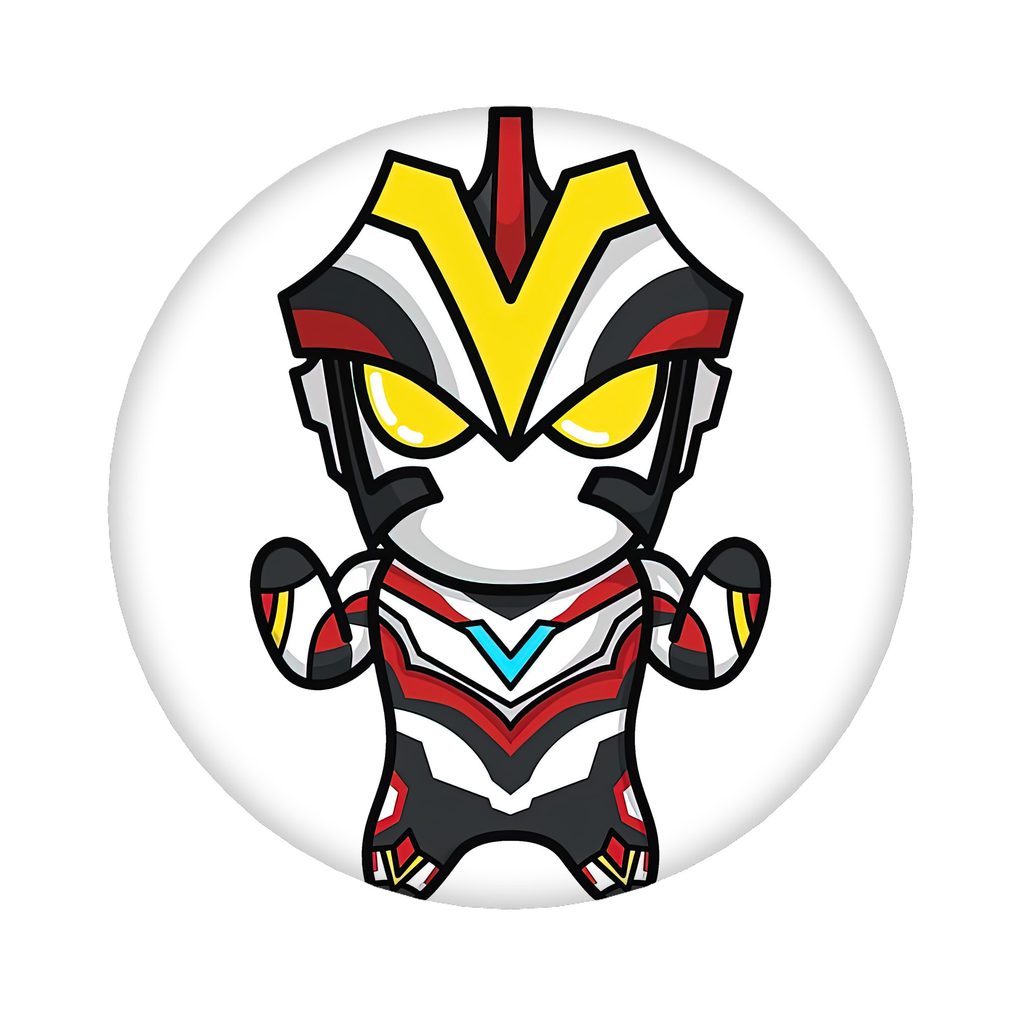 （画像用） ウルトラマン Ultraman 6cm 缶バッジ 複数セット