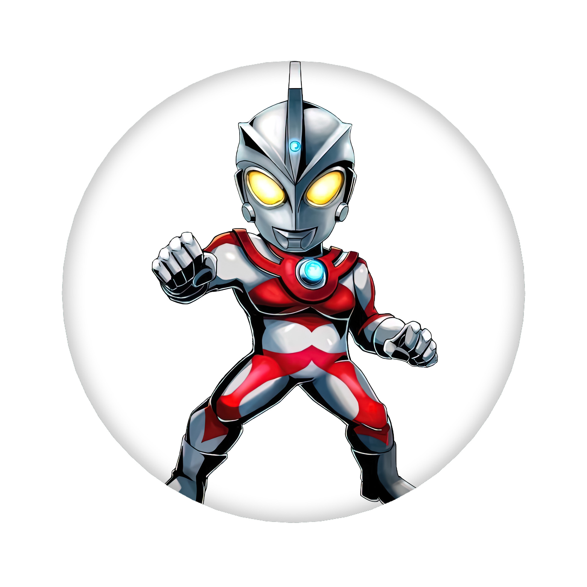 （画像用） ウルトラマン Ultraman 6cm 缶バッジ 複数セット