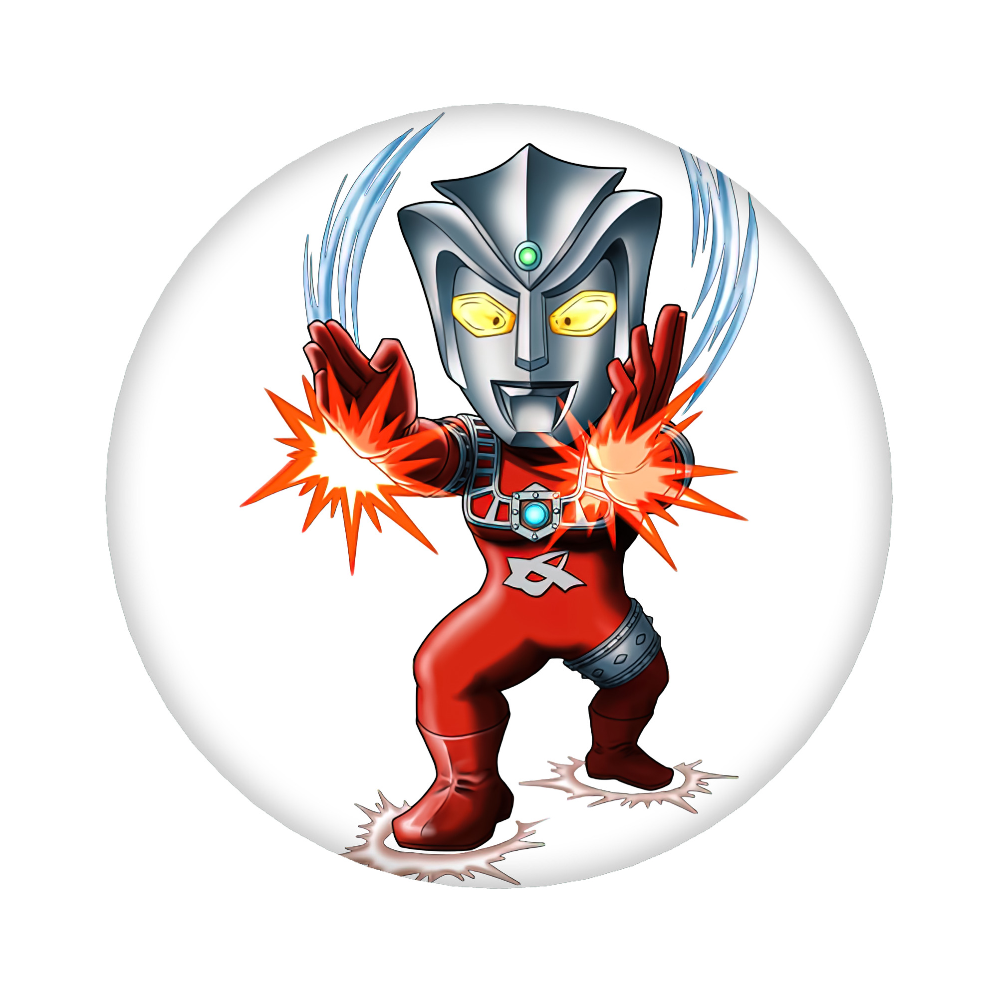 （画像用） ウルトラマン Ultraman 6cm 缶バッジ 複数セット
