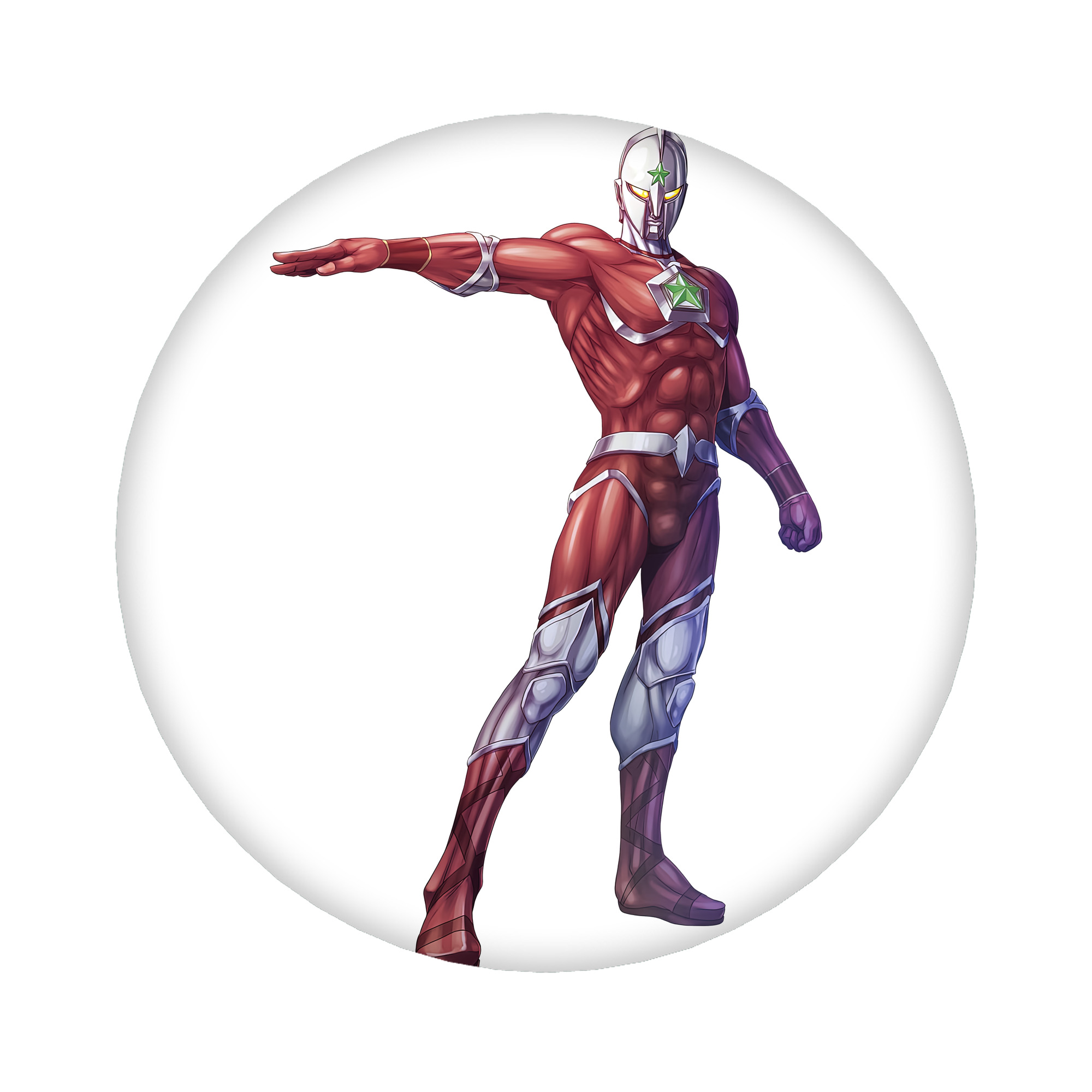 （画像用） ウルトラマン Ultraman 6cm 缶バッジ 複数セット