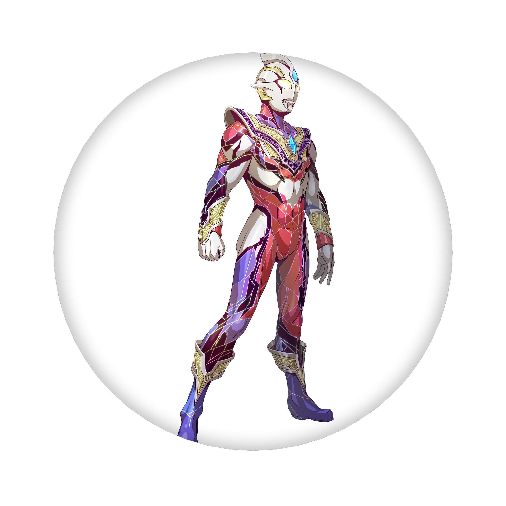 （画像用） ウルトラマン Ultraman 6cm 缶バッジ 複数セット